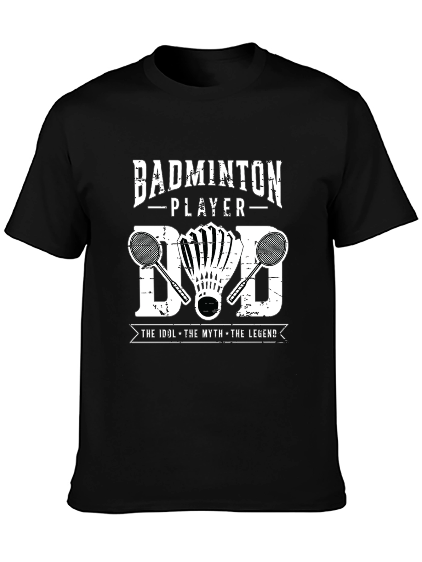 Badminton Player Dad T-Shirt