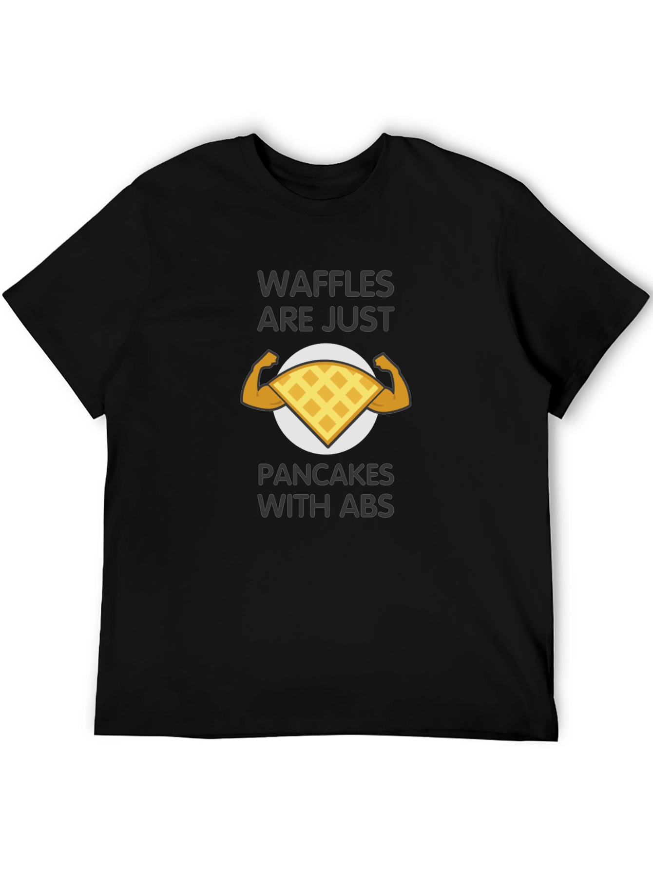 Waffles with Abs Graphic Tee