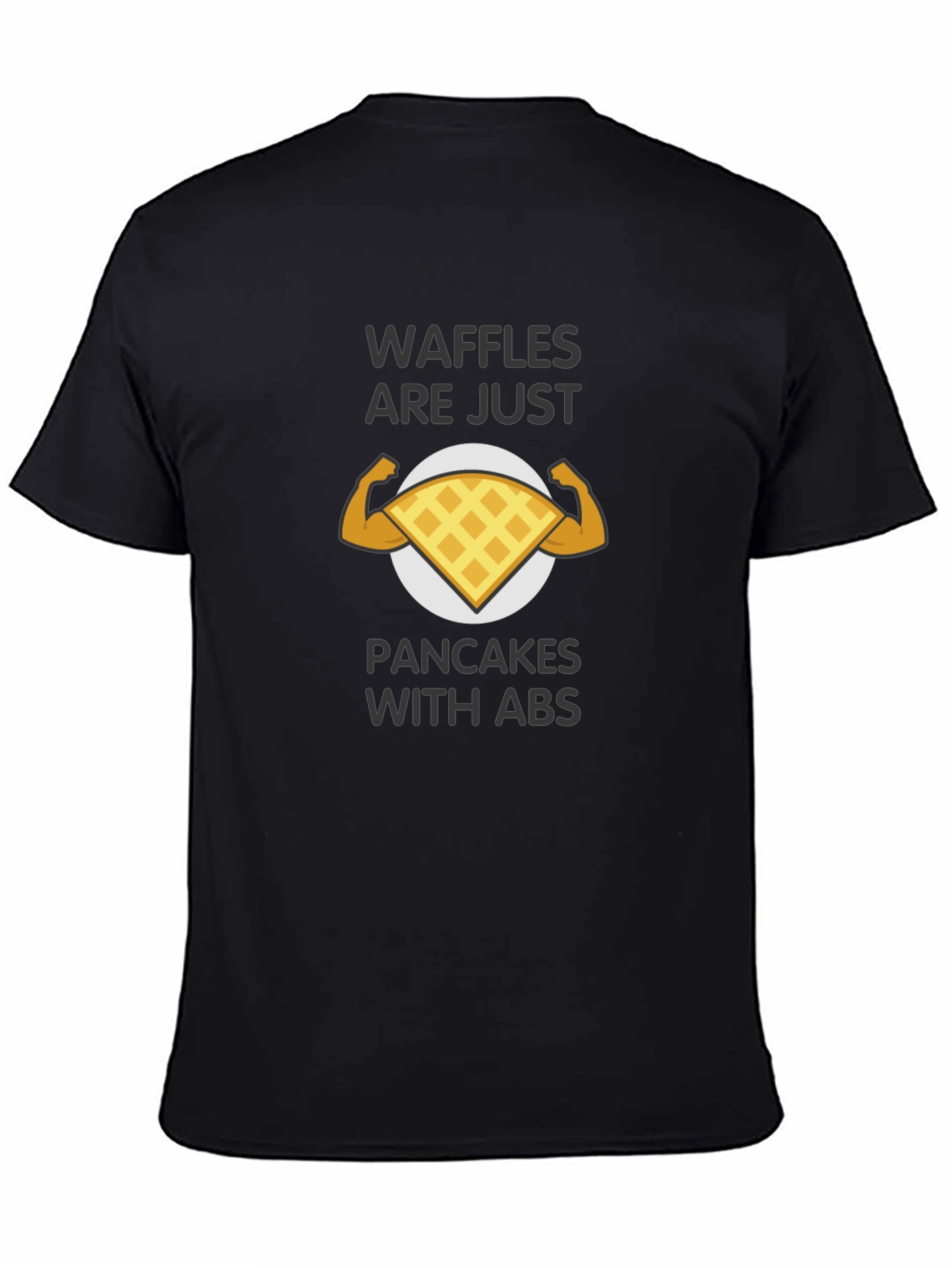 Waffles with Abs Graphic Tee