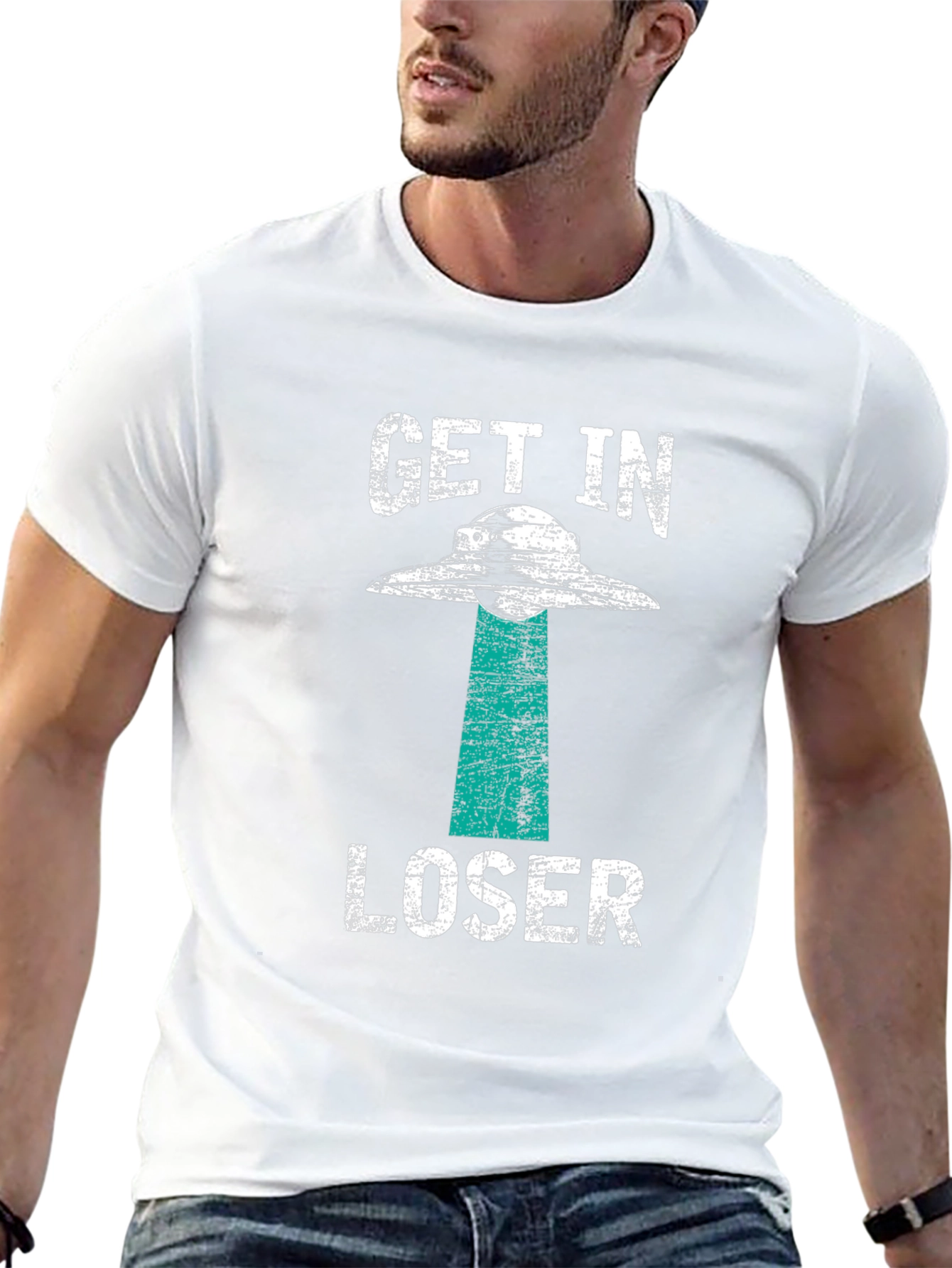Get In Loser UFO T-Shirt