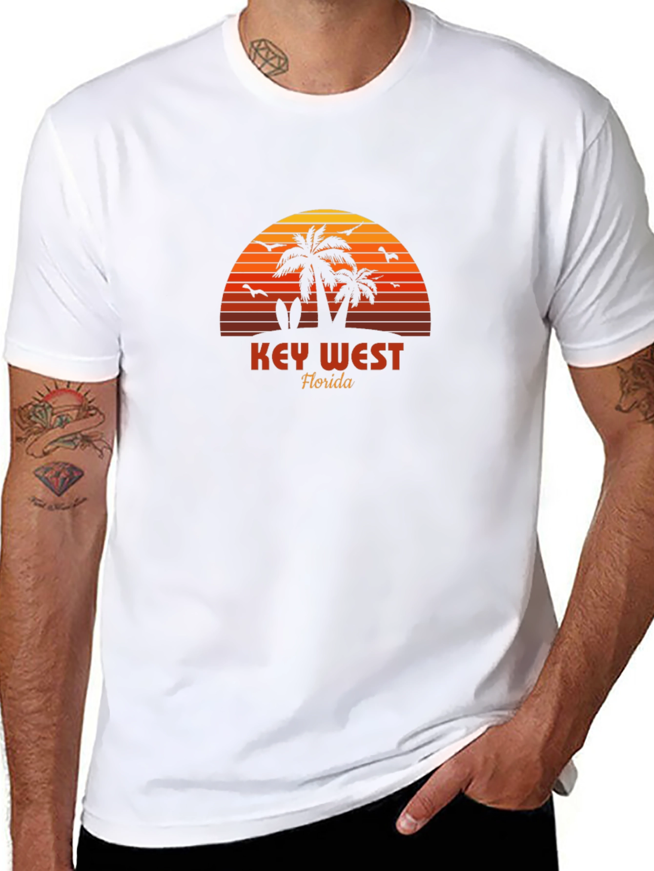 Key West Florida Sunset T-Shirt