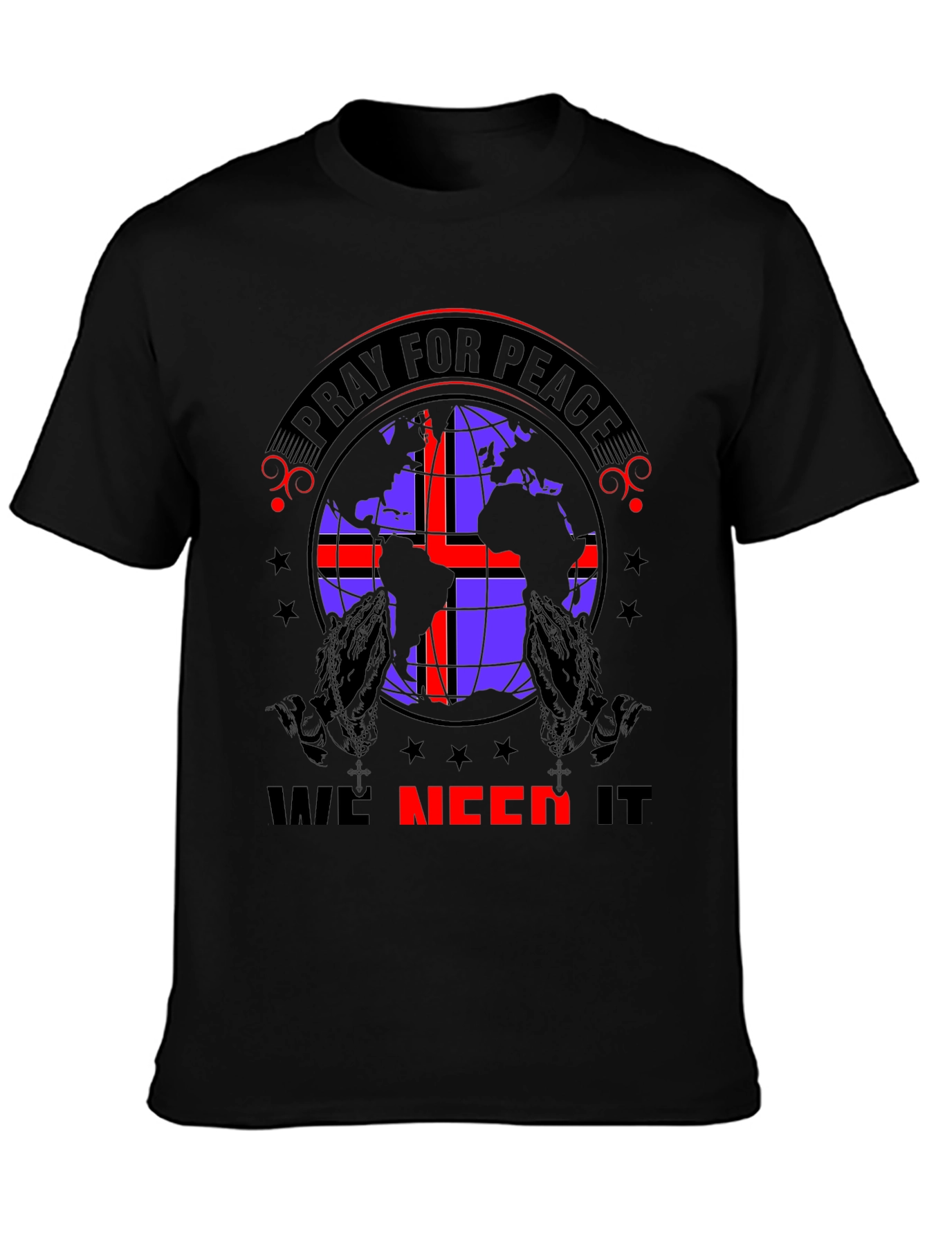 Pray for Peace Graphic T-Shirt