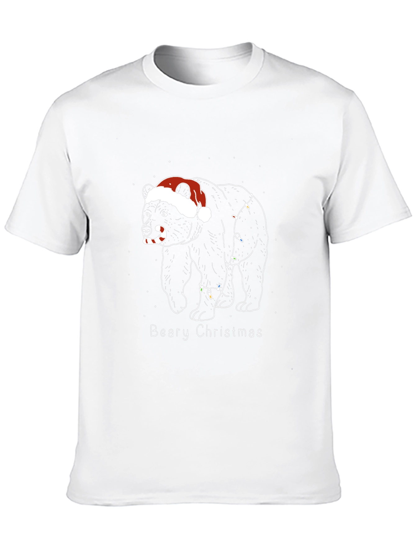 Beary Christmas T-Shirt - Holiday Festive Apparel