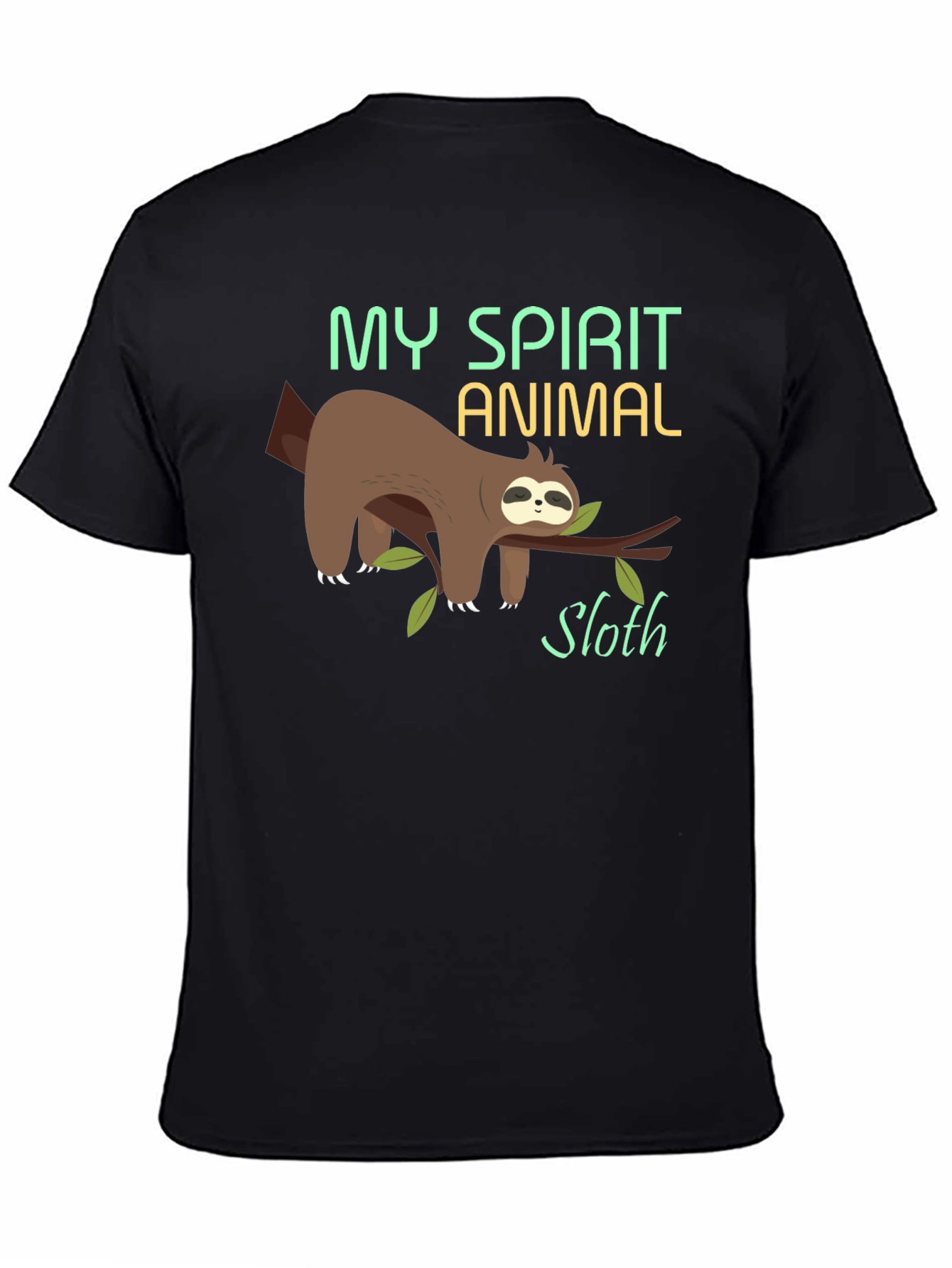 My Spirit Animal Sloth T-Shirt - Funny Lazy Tee
