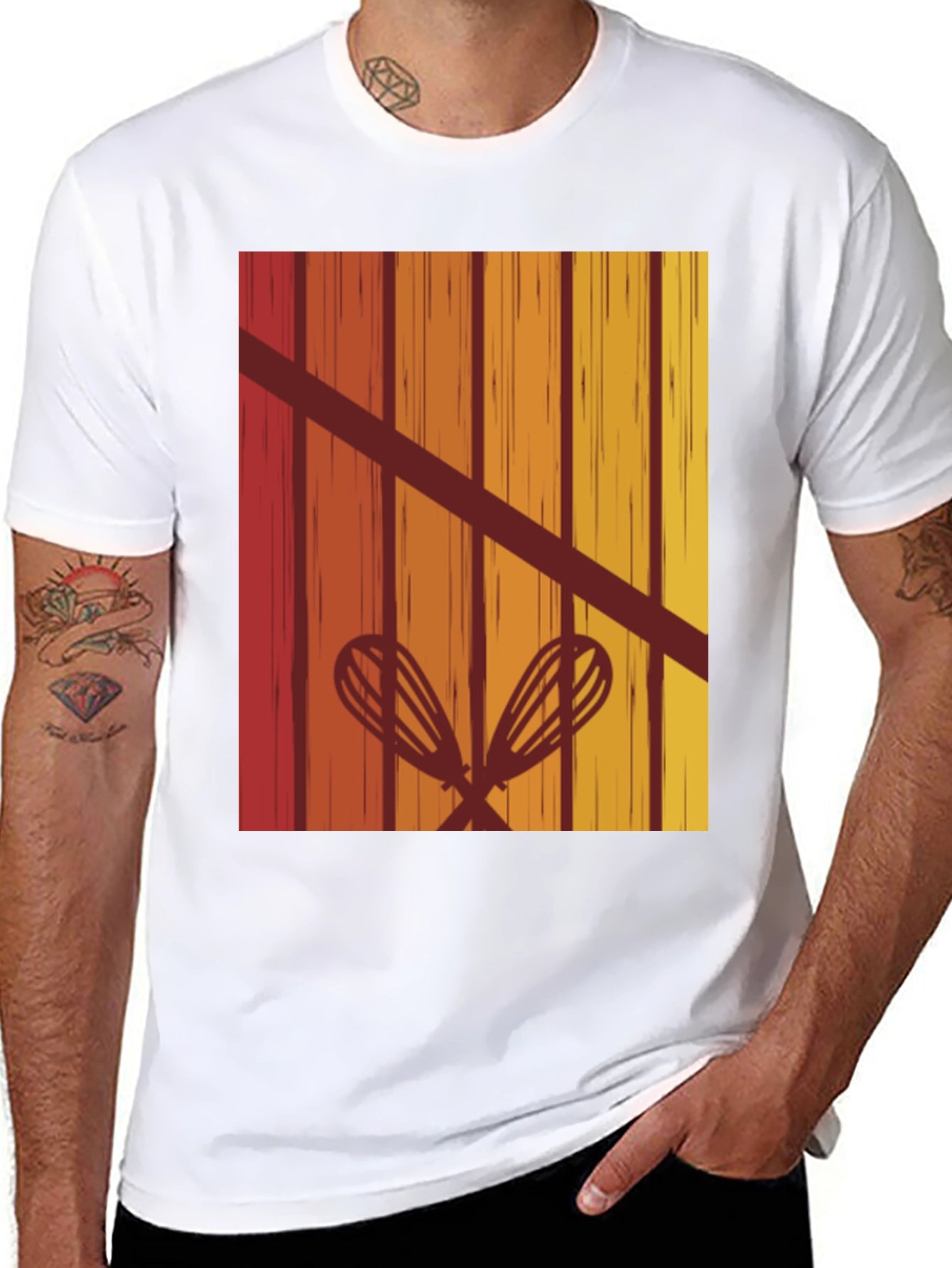Retro Chef Whisk Graphic Tee