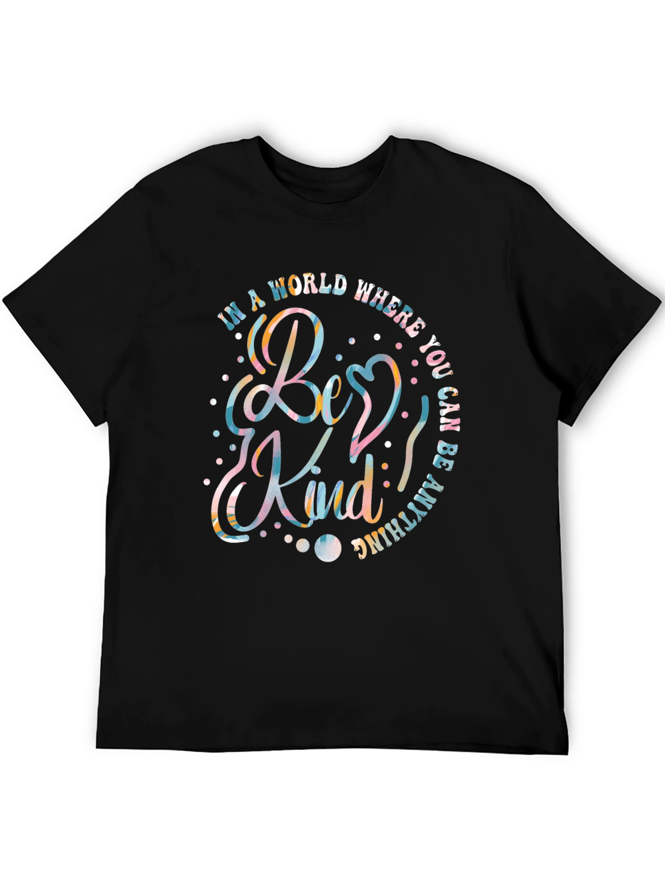 Be Kind Black Graphic Tee