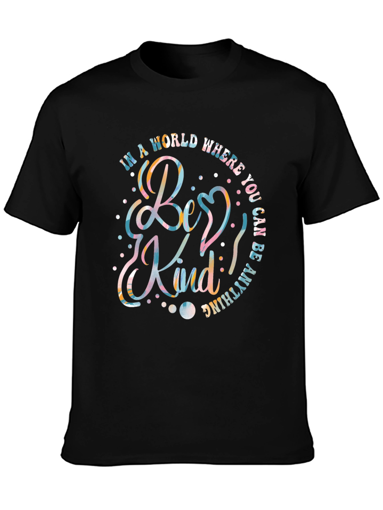 Be Kind Black Graphic Tee