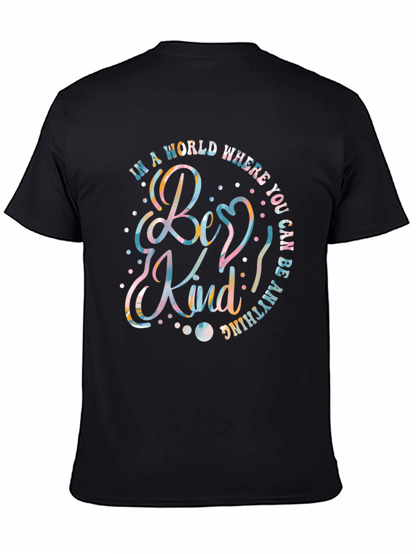 Be Kind Black Graphic Tee