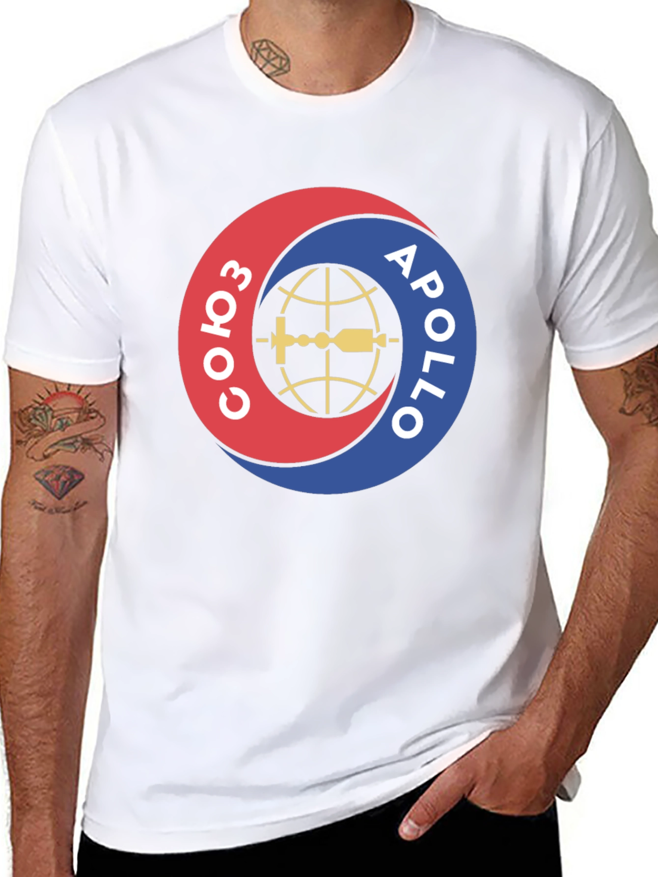 Soyuz Apollo T-Shirt - Space Race Tee