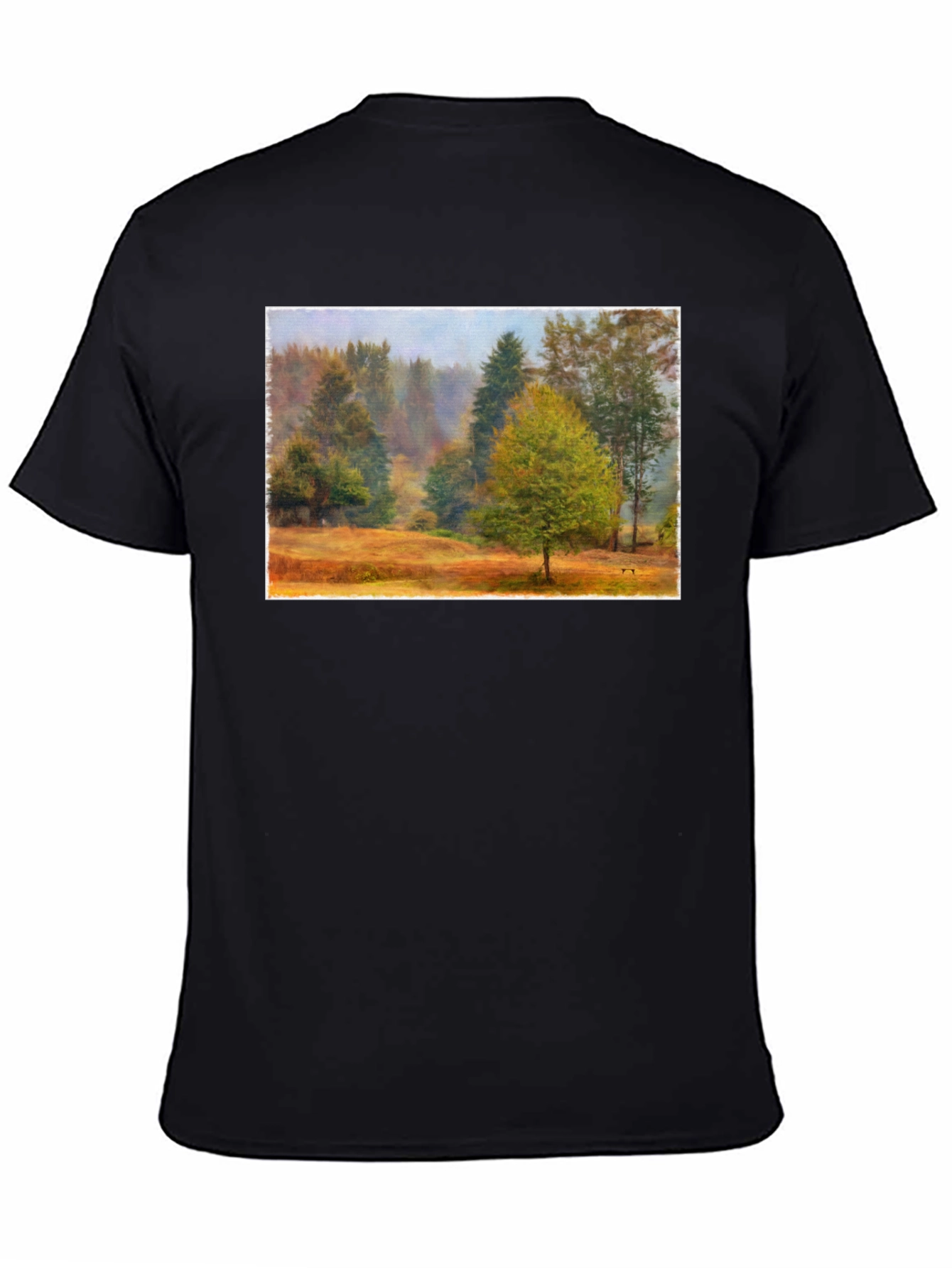 Nature Scene Graphic T-Shirt