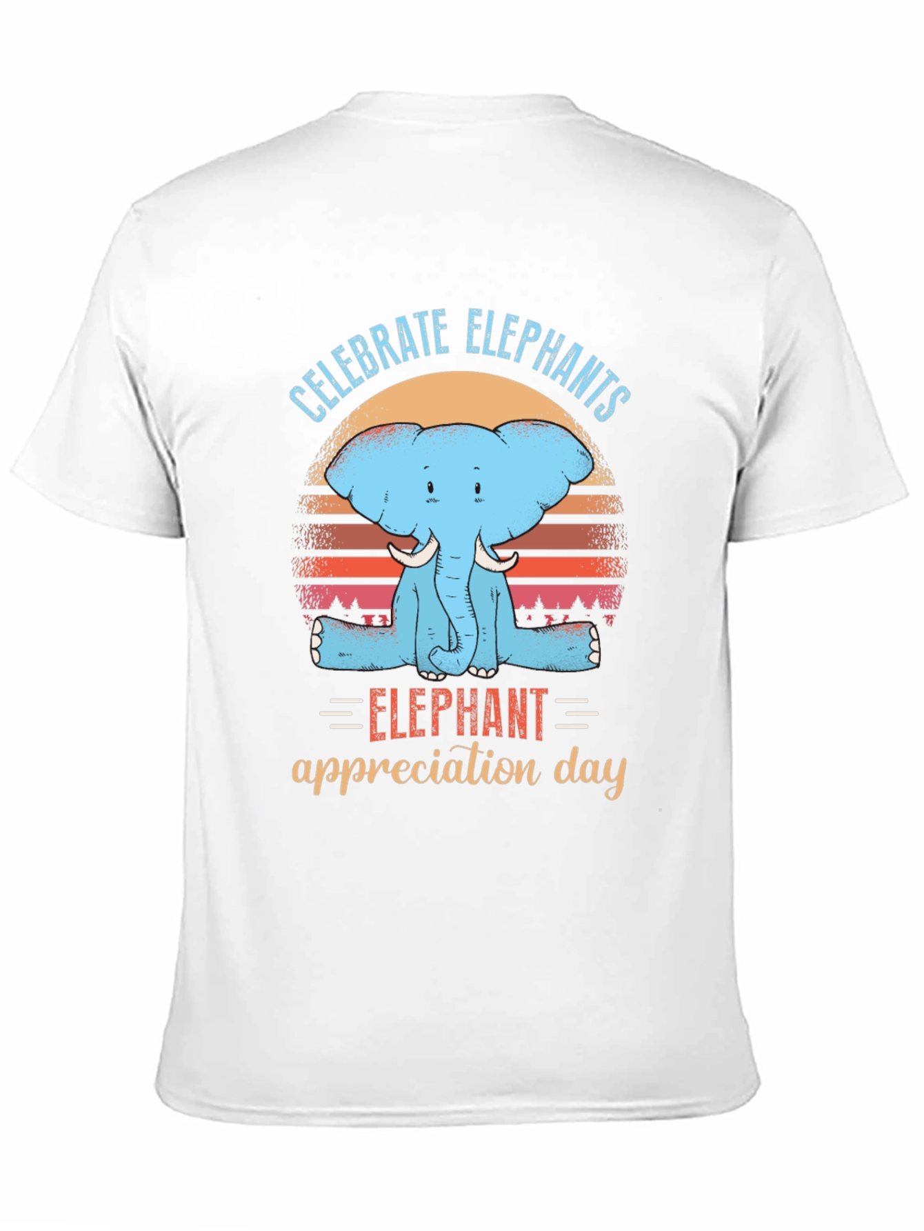 Celebrate Elephants T-Shirt Elephant Appreciation Day Tee