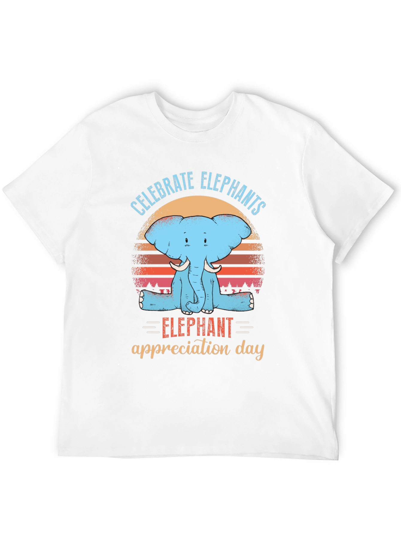 Celebrate Elephants T-Shirt Elephant Appreciation Day Tee
