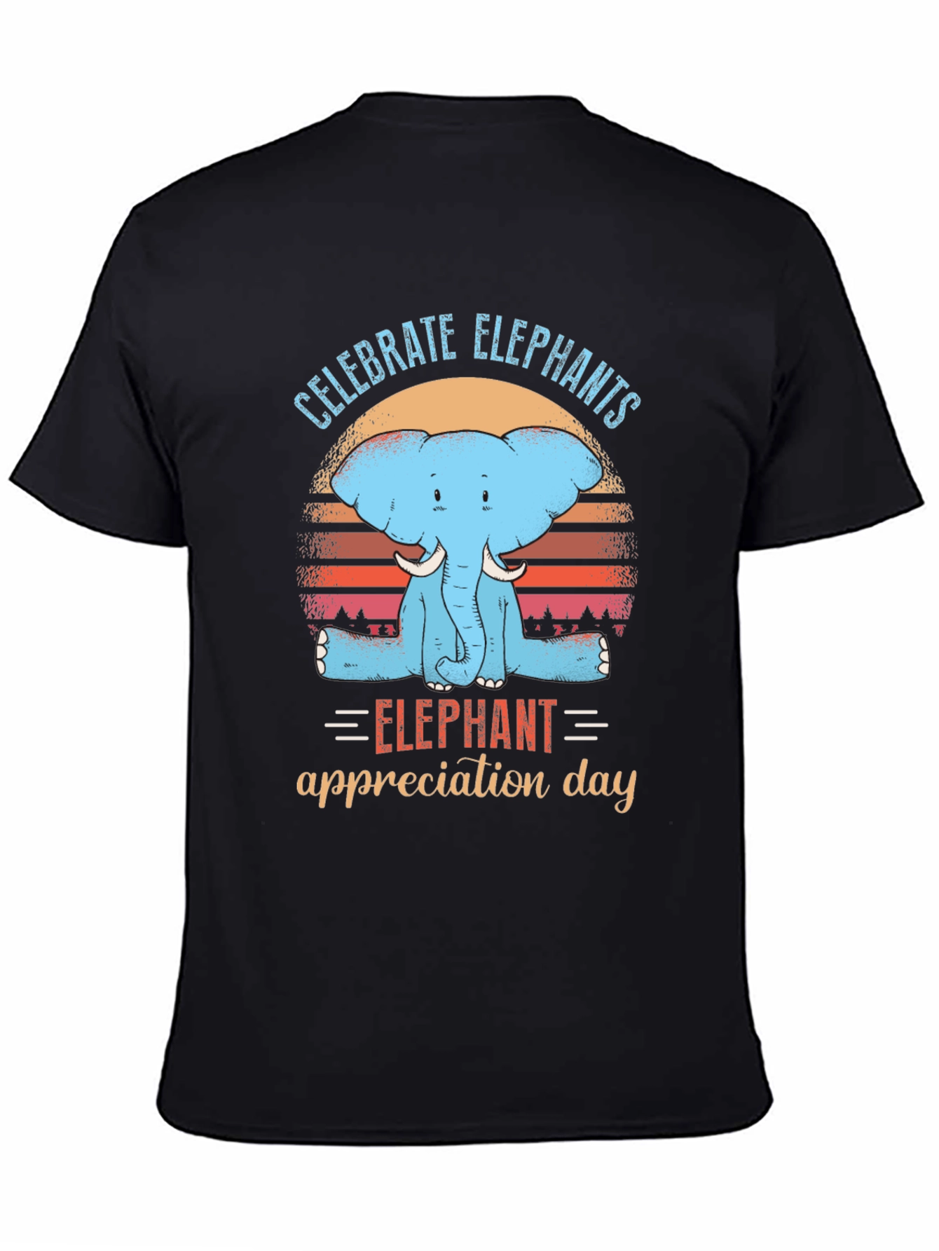 Celebrate Elephants T-Shirt Elephant Appreciation Day Tee