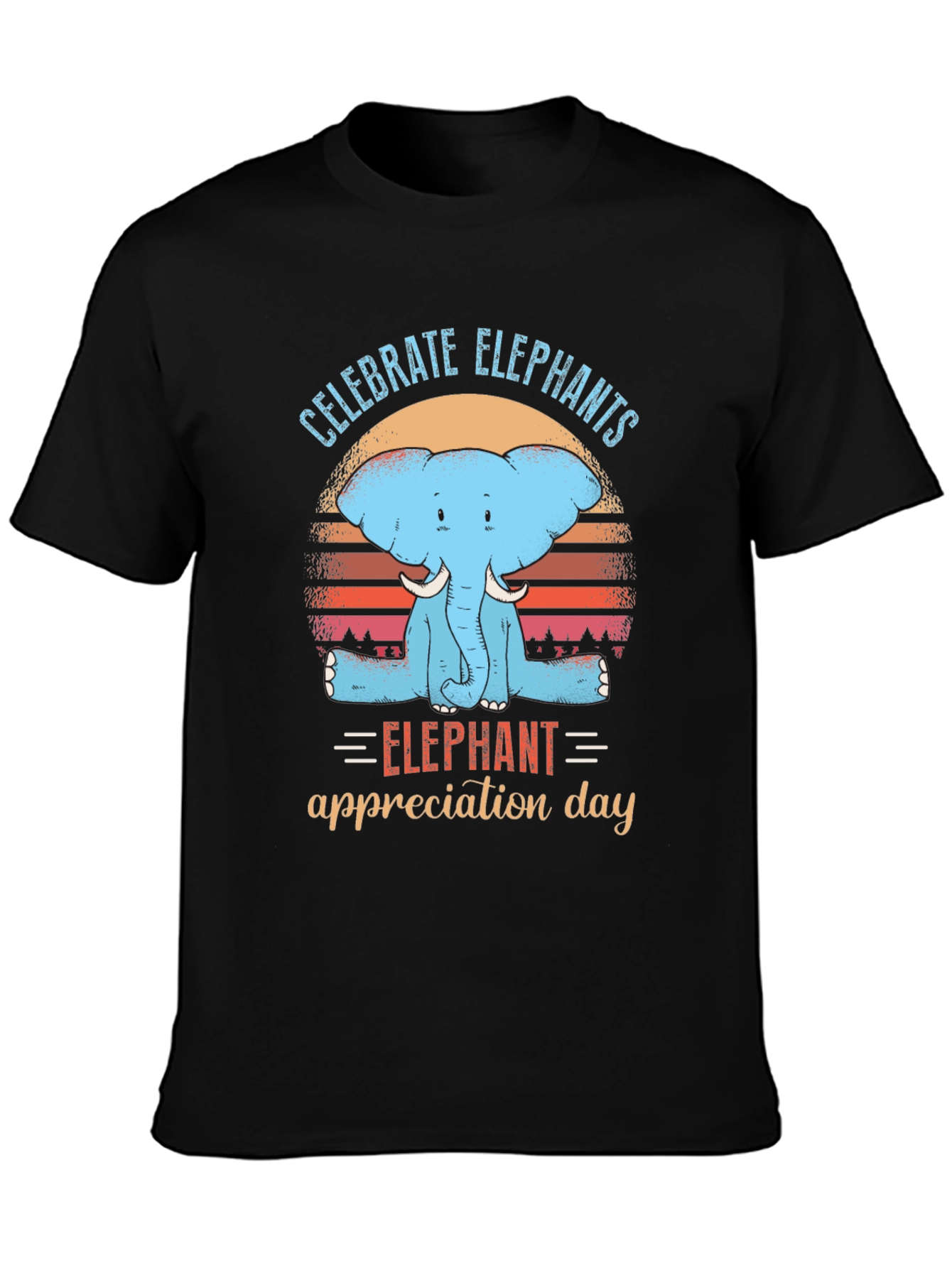 Celebrate Elephants T-Shirt Elephant Appreciation Day Tee