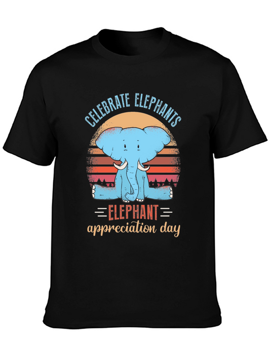 Celebrate Elephants T-Shirt Elephant Appreciation Day Tee