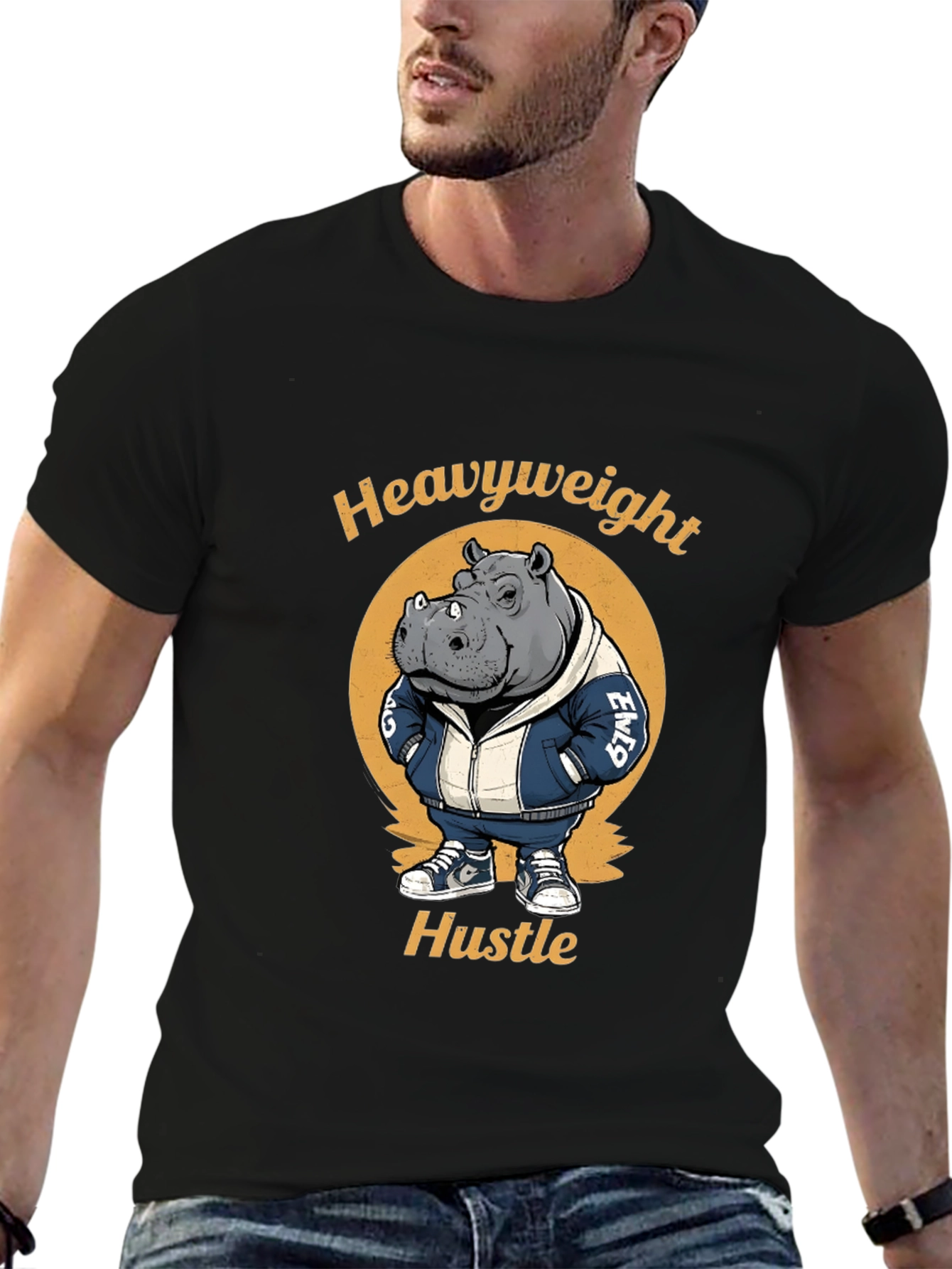 Heavyweight Hustle Graphic Tee