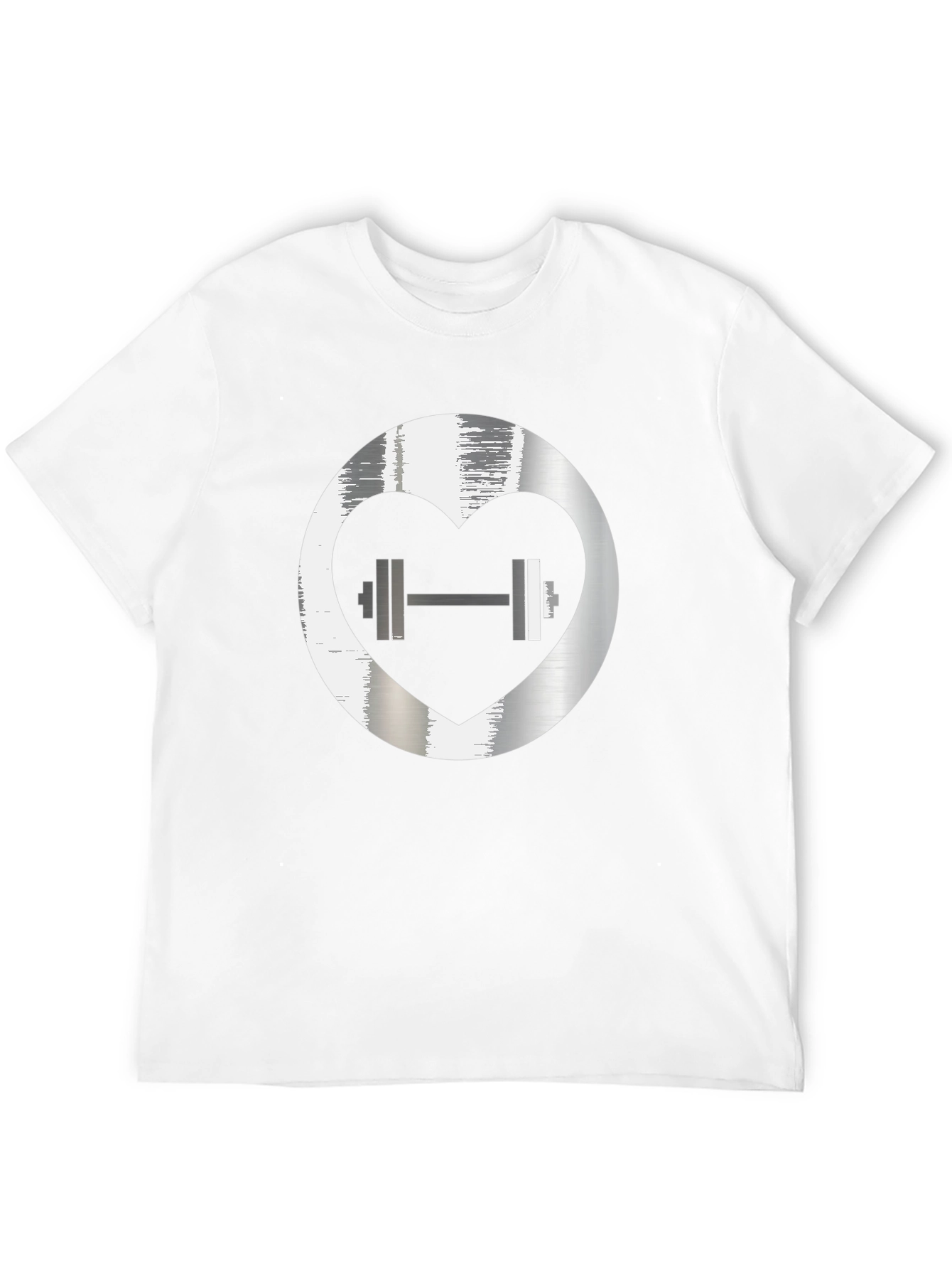 Heart Lift Graphic Tee - Black