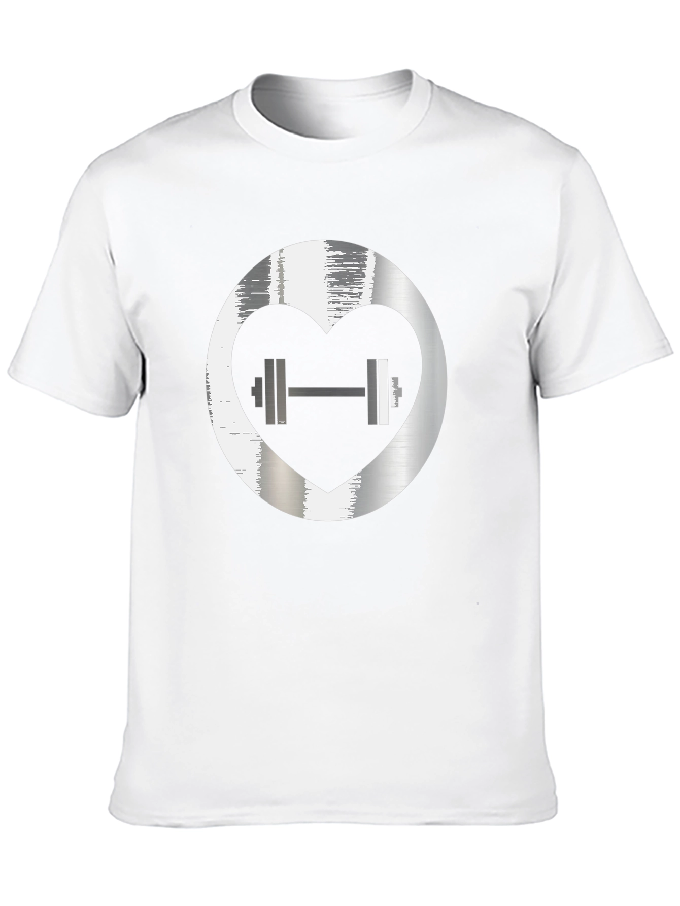 Heart Lift Graphic Tee - Black