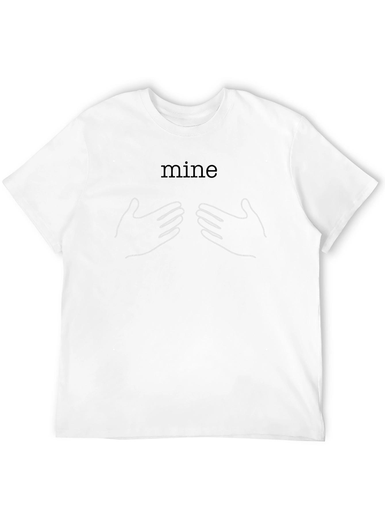 Mine Graphic Tee - Black Unisex T-Shirt