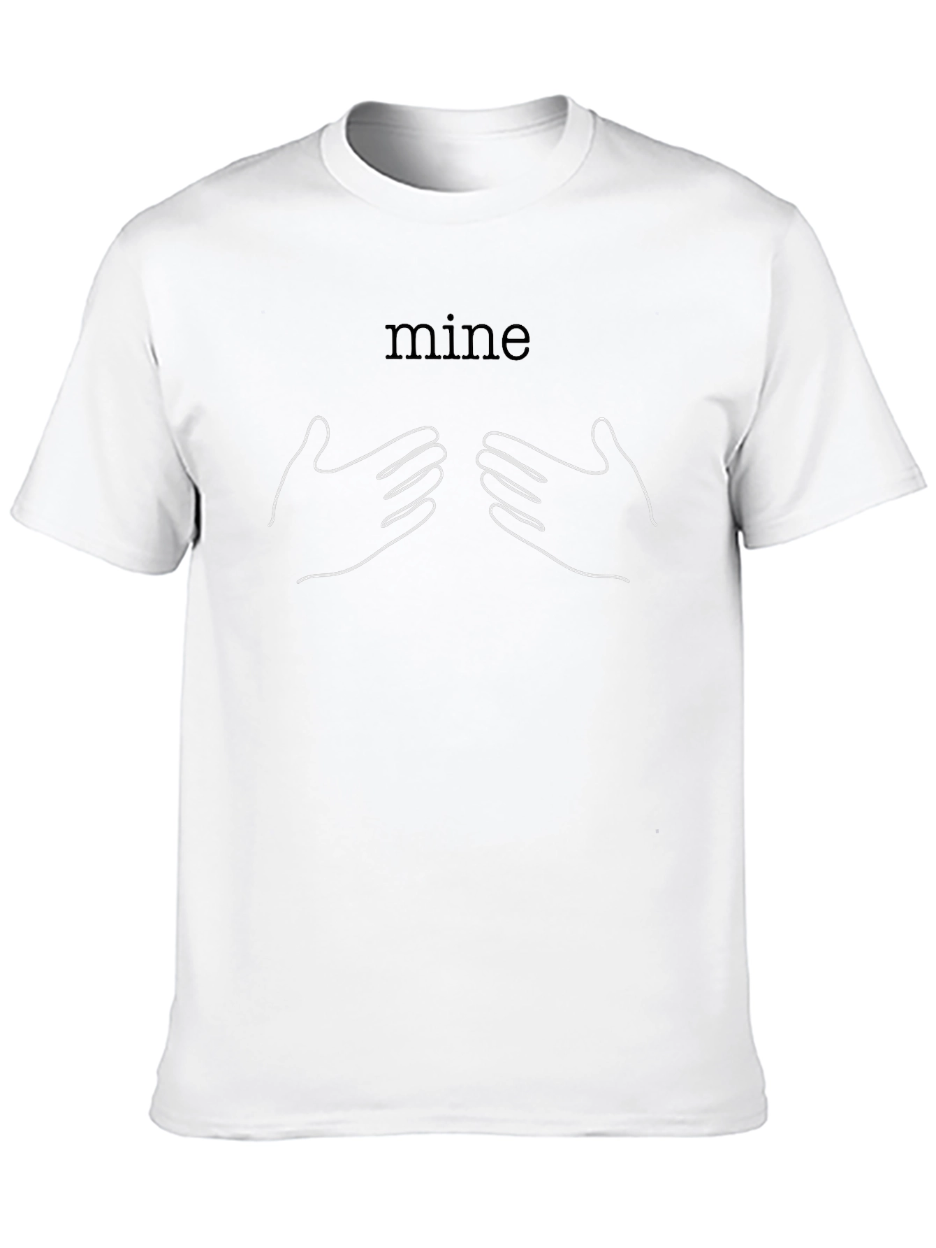 Mine Graphic Tee - Black Unisex T-Shirt