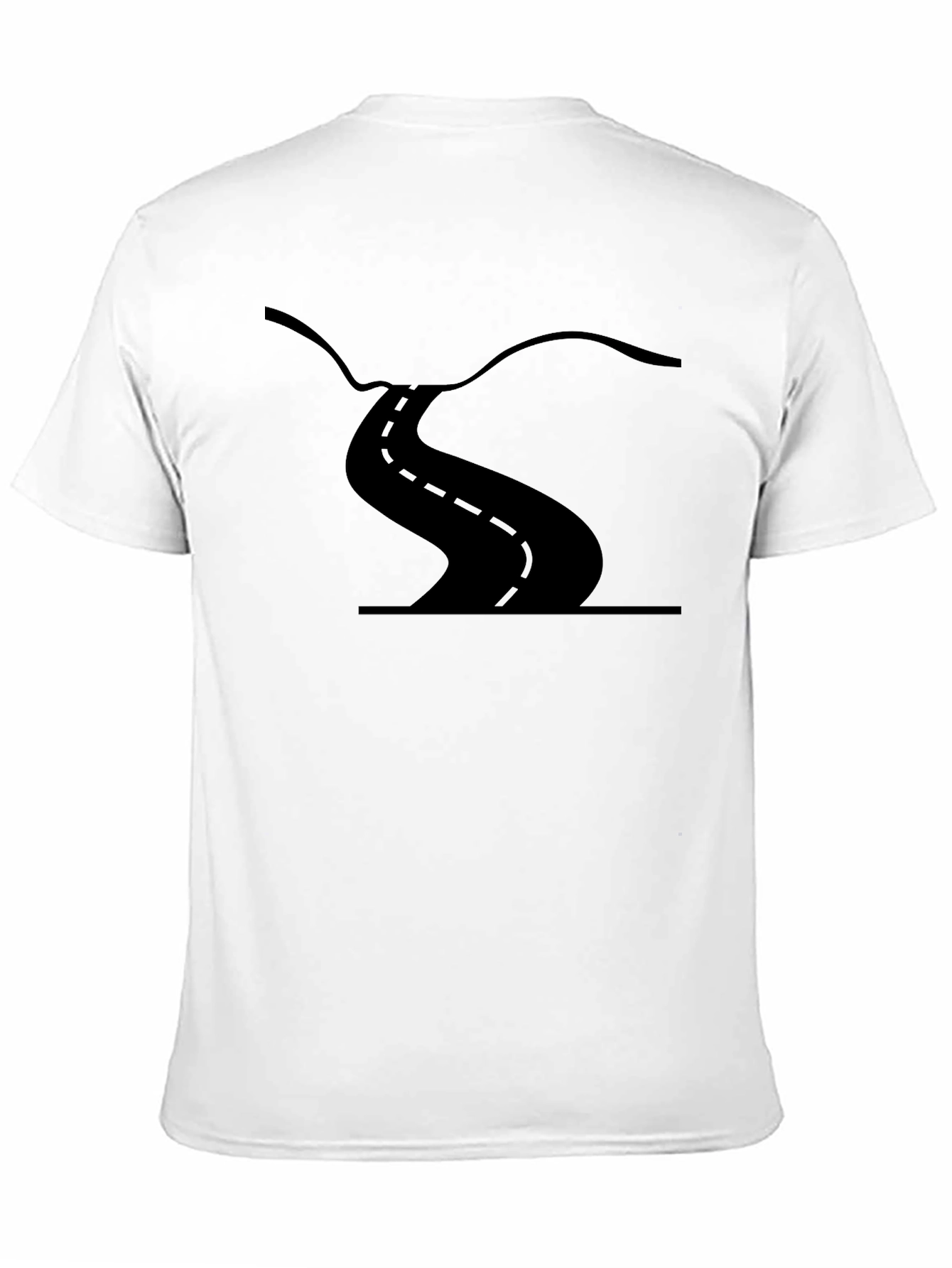 Road Graphic Black T-Shirt