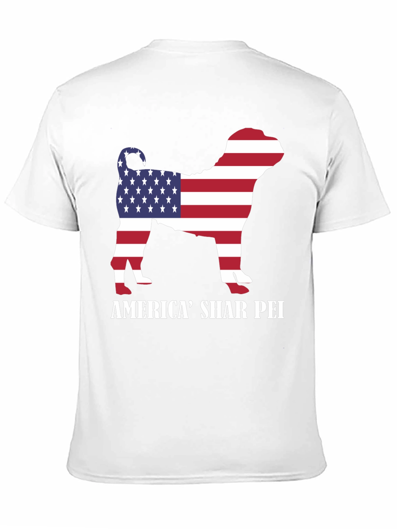 America Shar Pei Dog T-Shirt