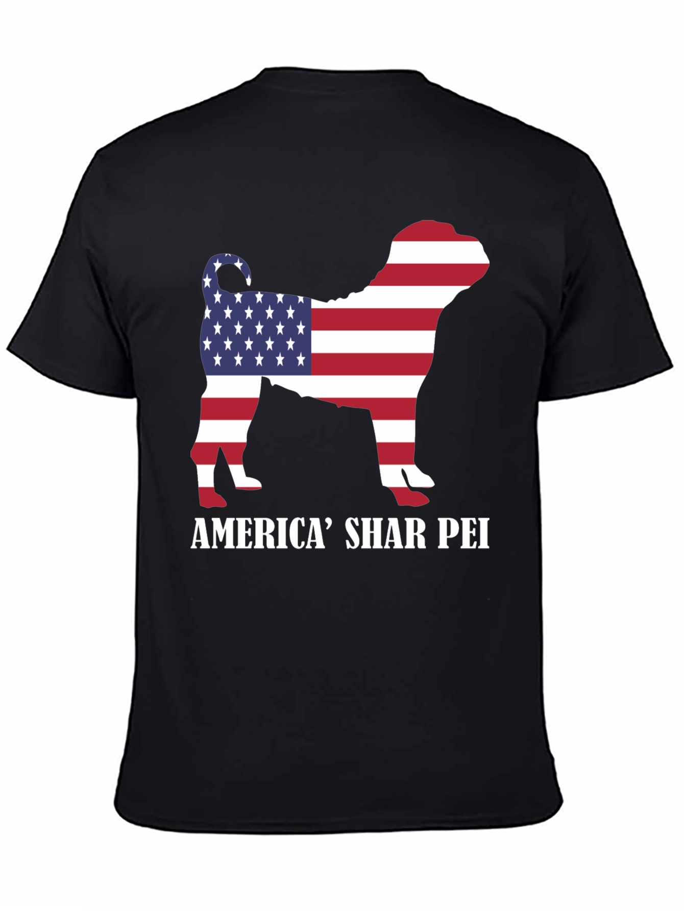America Shar Pei Dog T-Shirt