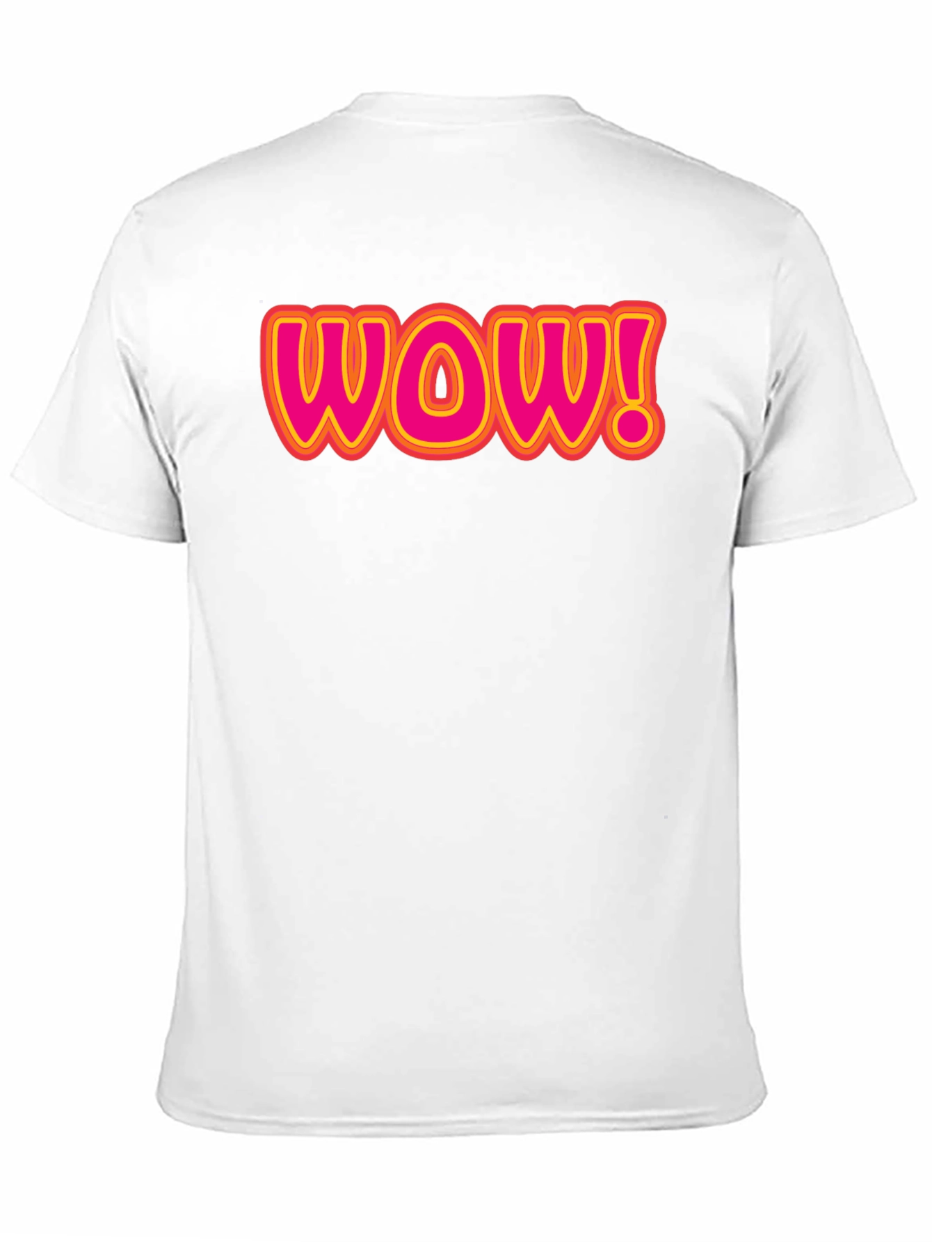 WOW! Graphic T-Shirt - Bold & Fun Design
