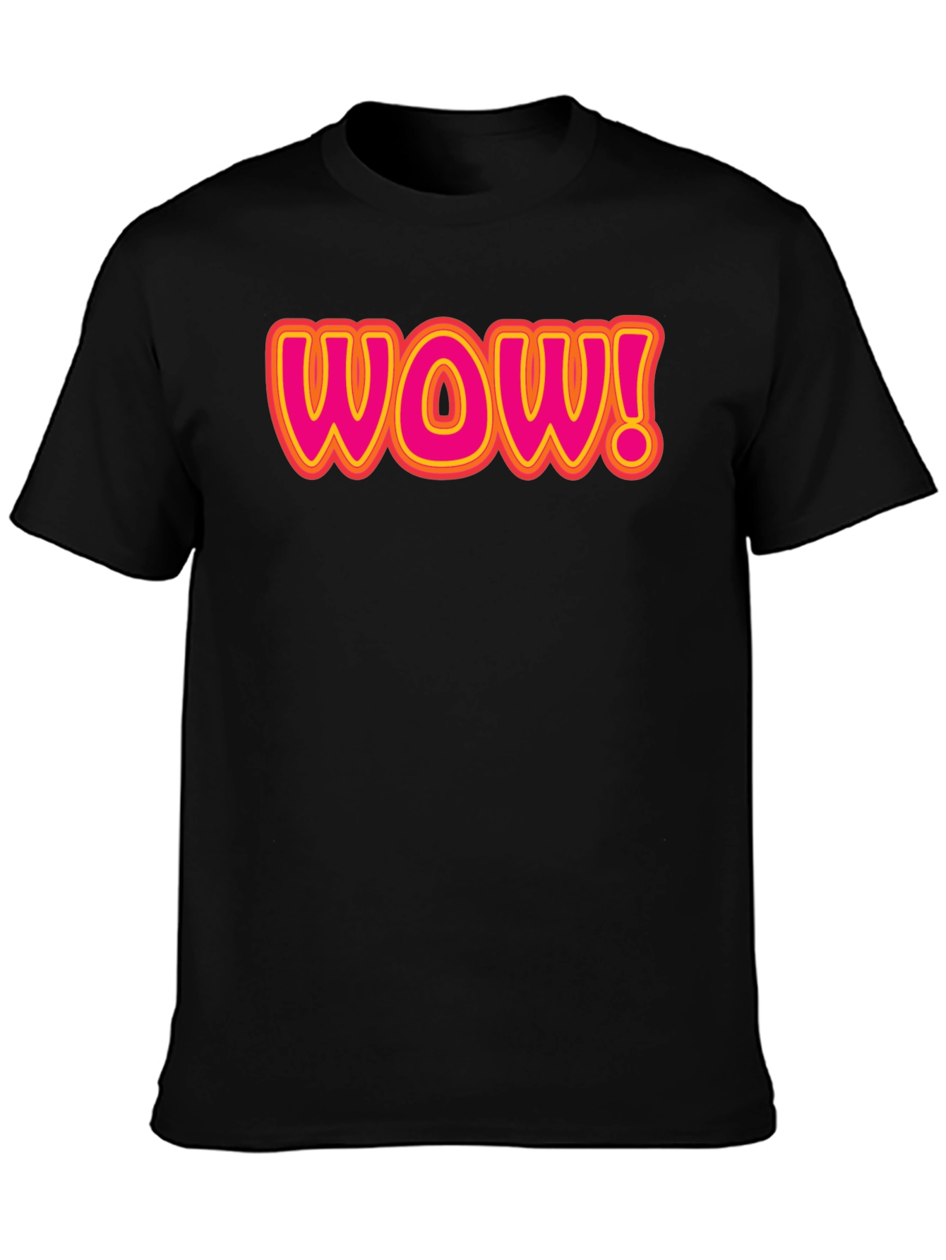 WOW! Graphic T-Shirt - Bold & Fun Design