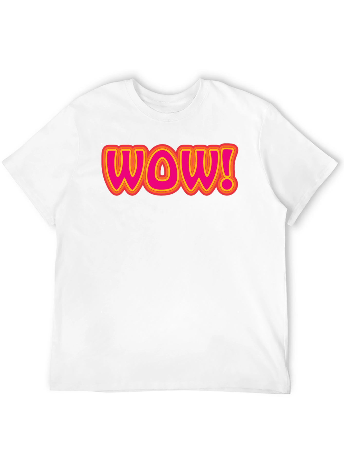 WOW! Graphic T-Shirt - Bold & Fun Design