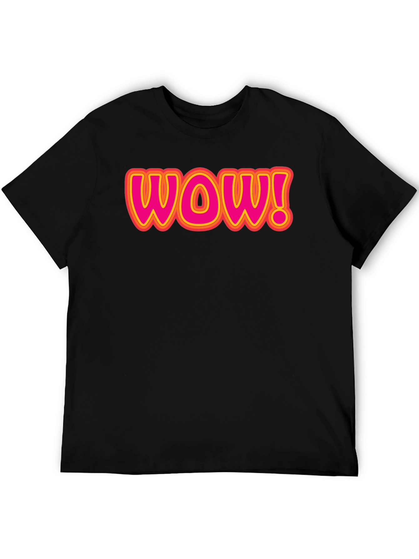WOW! Graphic T-Shirt - Bold & Fun Design
