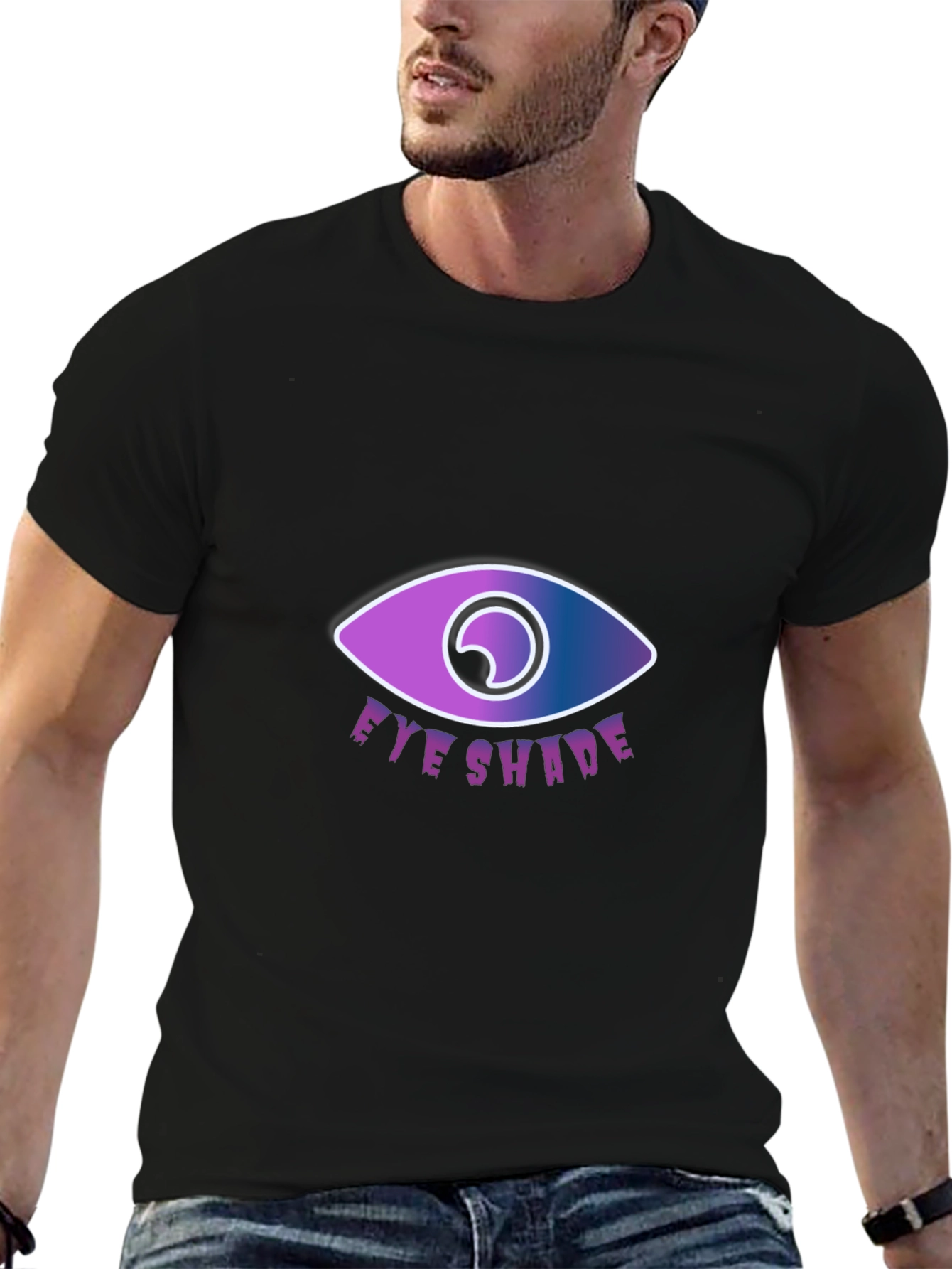 Eye Shade Graphic T-Shirt - Modern Design