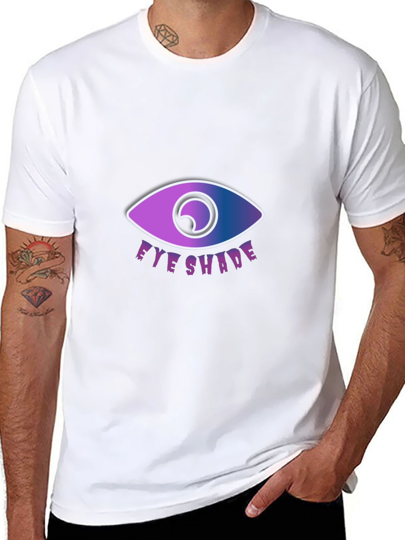 Eye Shade Graphic T-Shirt - Modern Design