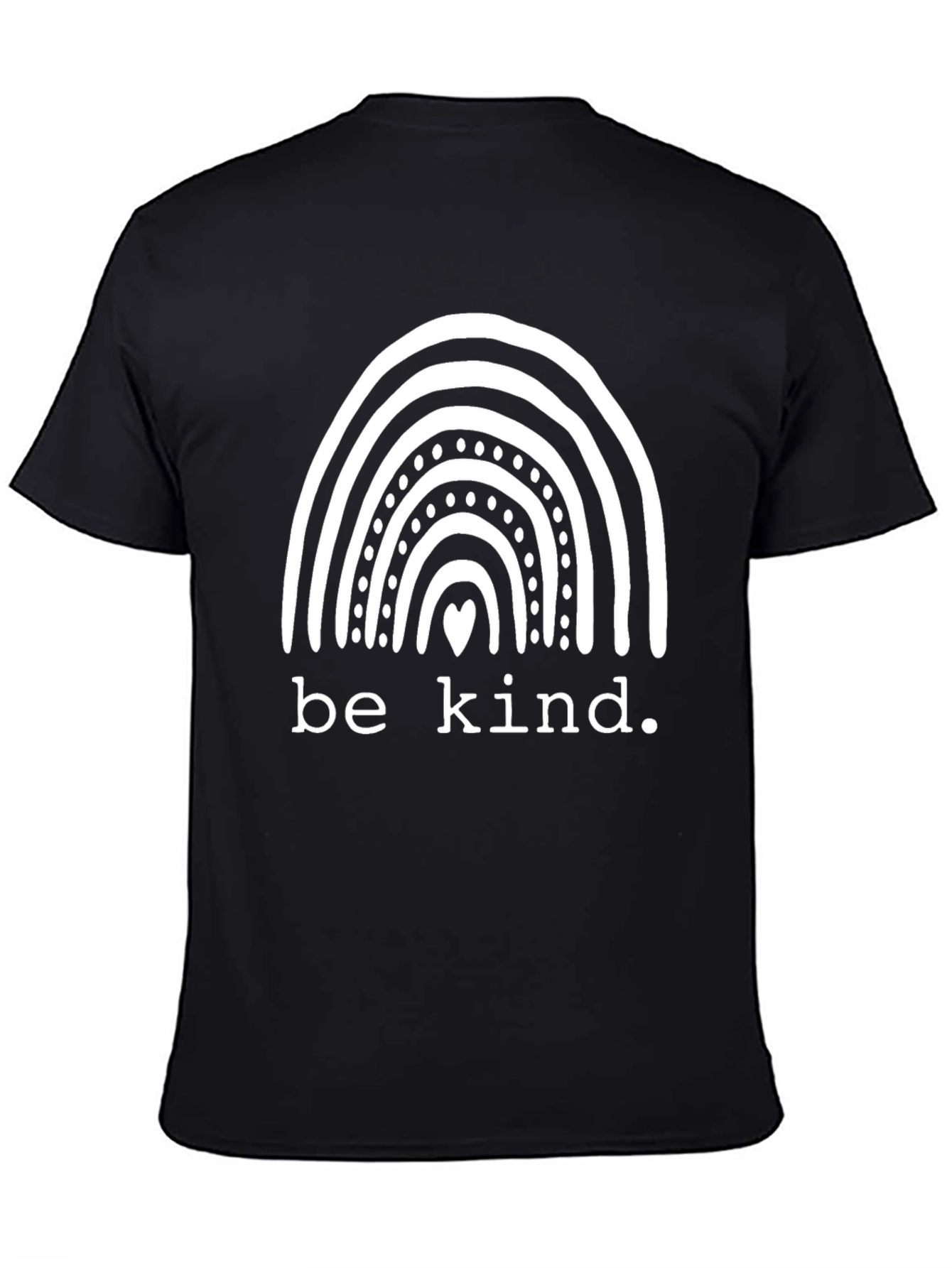 Be Kind Rainbow Graphic Tee - Unisex Soft Cotton