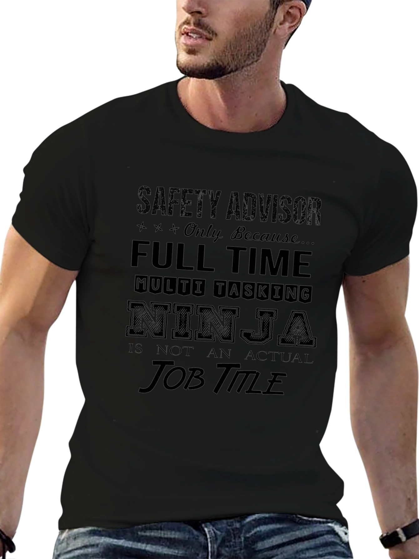 Safety Advisor Full Time Ninja T-Shirt