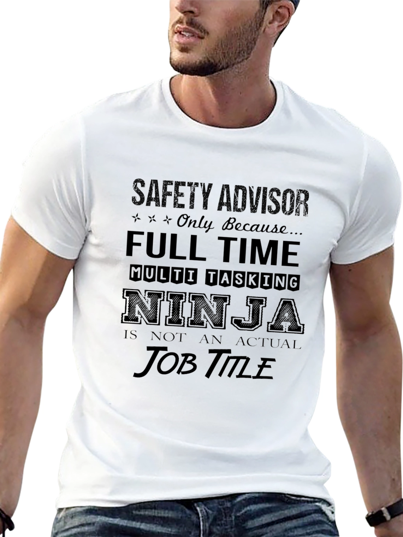 Safety Advisor Full Time Ninja T-Shirt