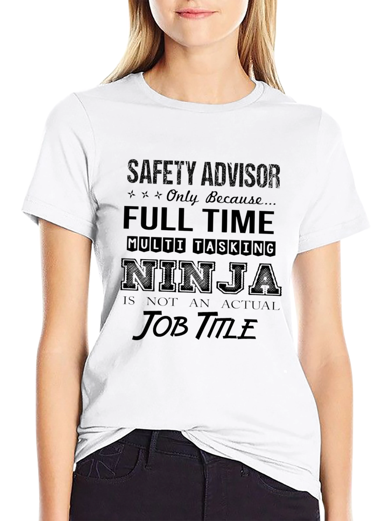 Safety Advisor Full Time Ninja T-Shirt