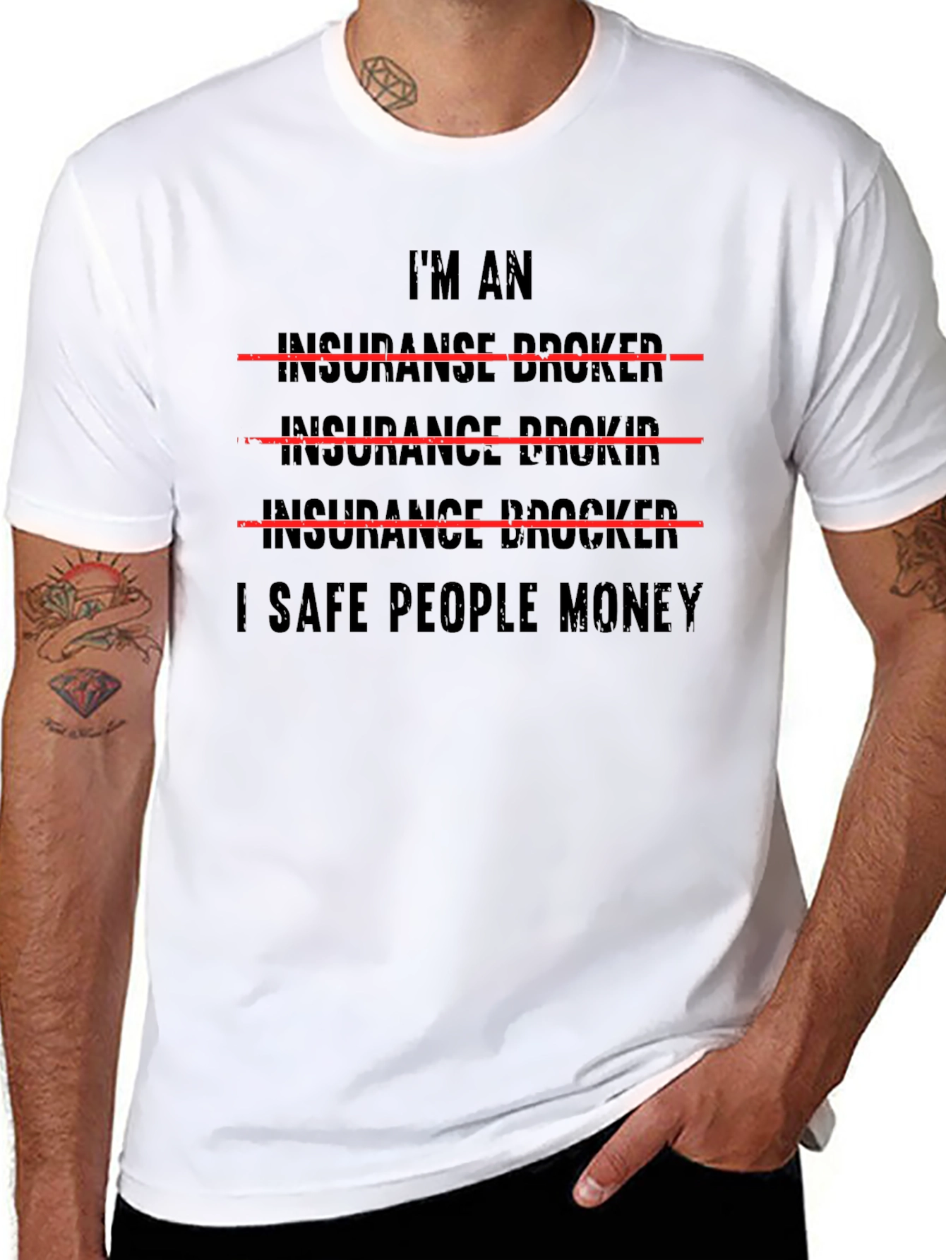 Funny Insurance Broker T-Shirt