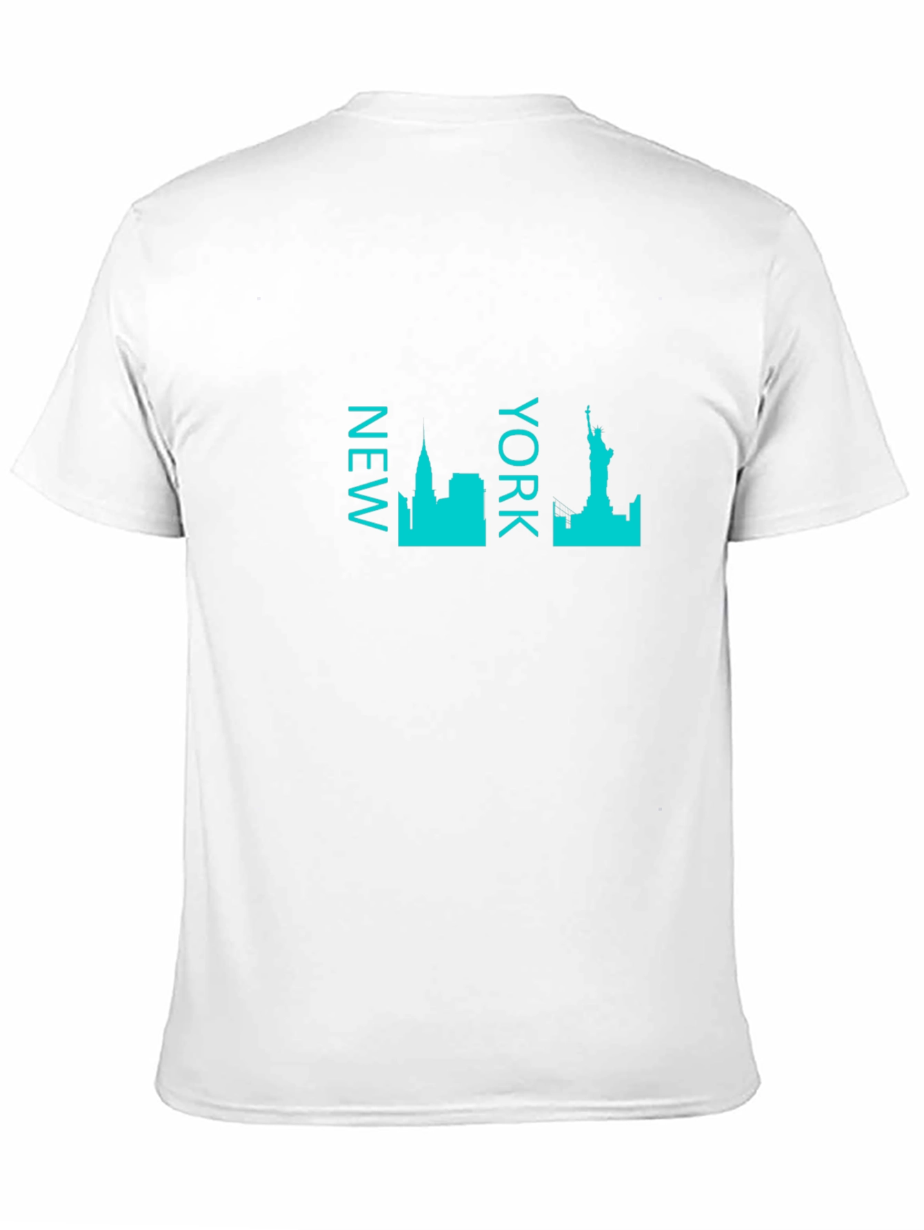 New York Skyline Graphic Tee - Black
