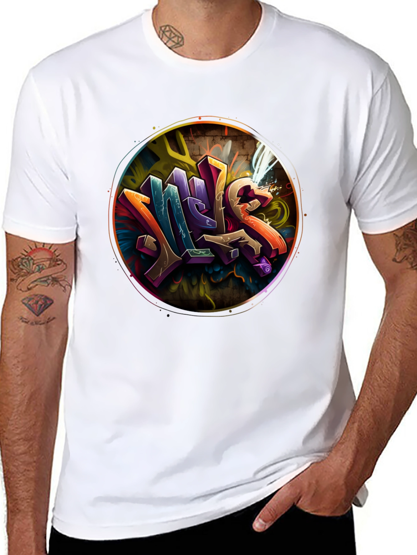 Graffiti Art T-Shirt - Urban Style Tee