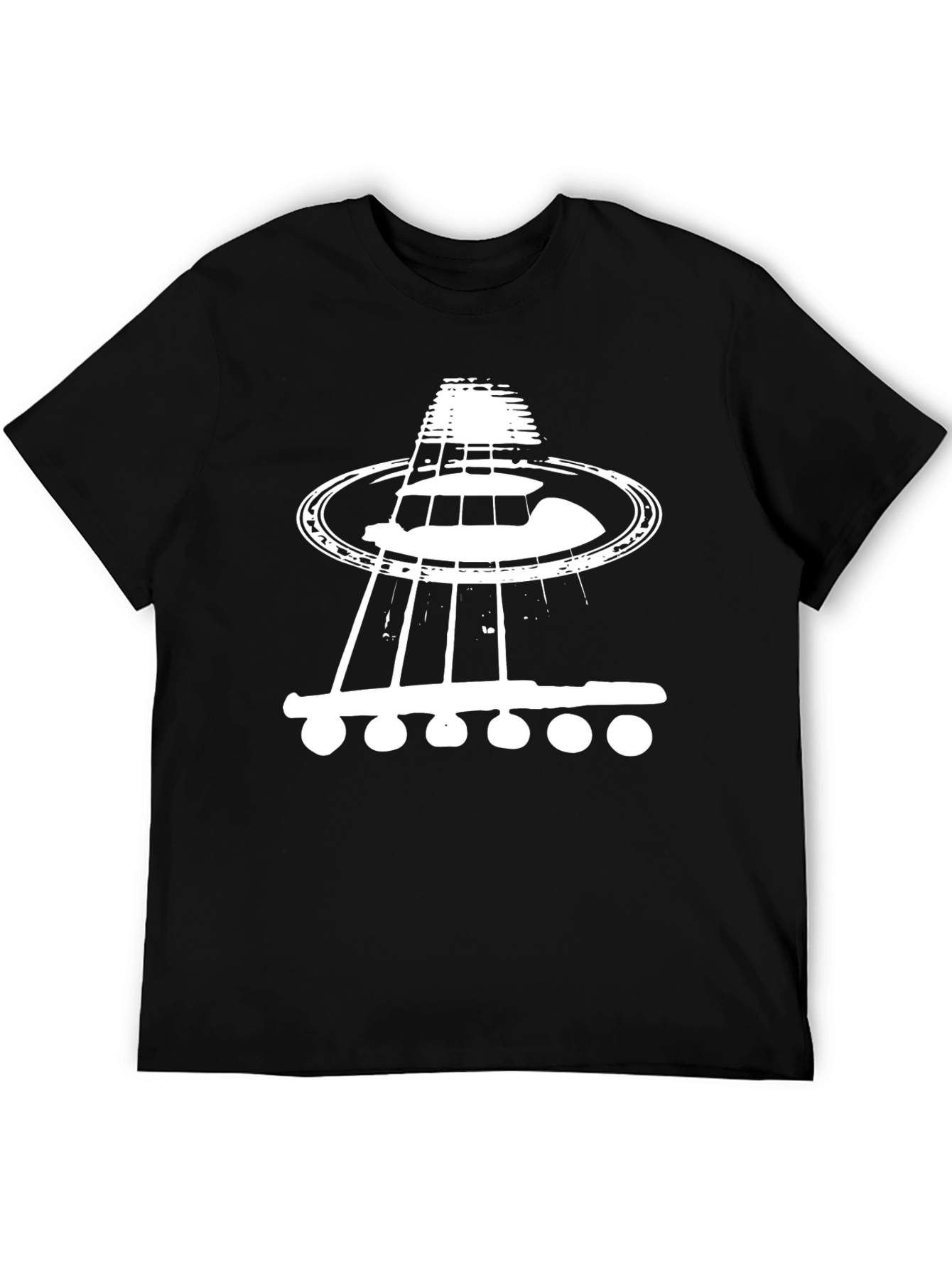 Guitar UFO T-Shirt: Unique Music Lovers Tee