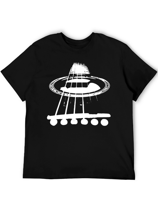 Guitar UFO T-Shirt: Unique Music Lovers Tee