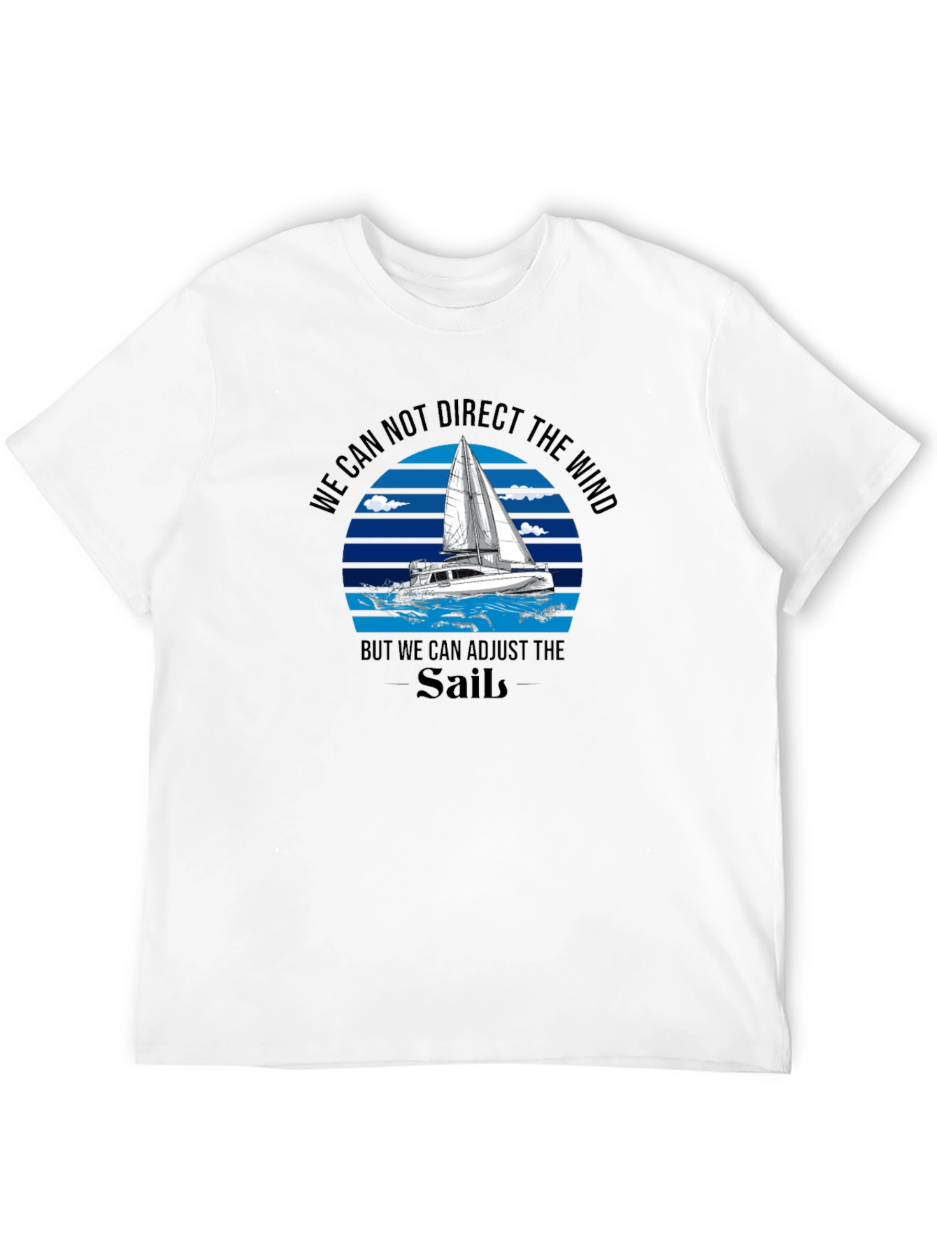 Sailboat Graphic T-Shirt: Adjust the Sails