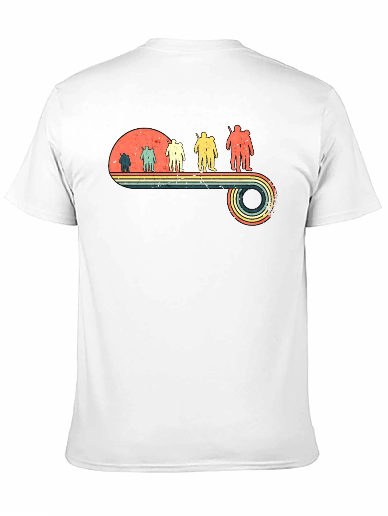 Retro Hiking Crew Neck T-Shirt