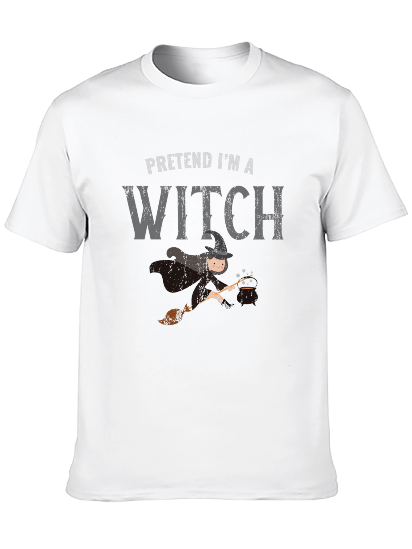 Pretend Im A Witch T-Shirt - Halloween Costume Tee