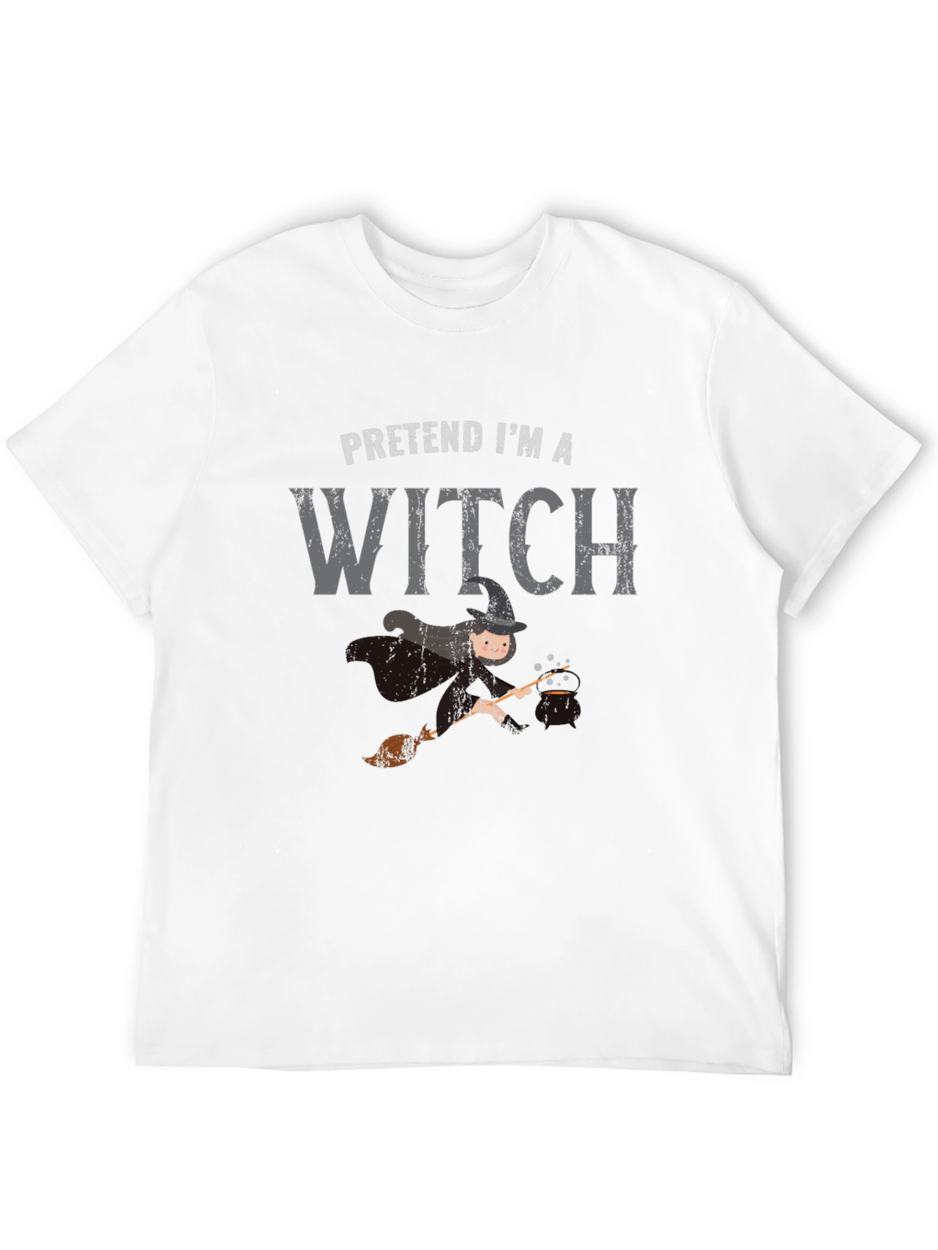 Pretend Im A Witch T-Shirt - Halloween Costume Tee