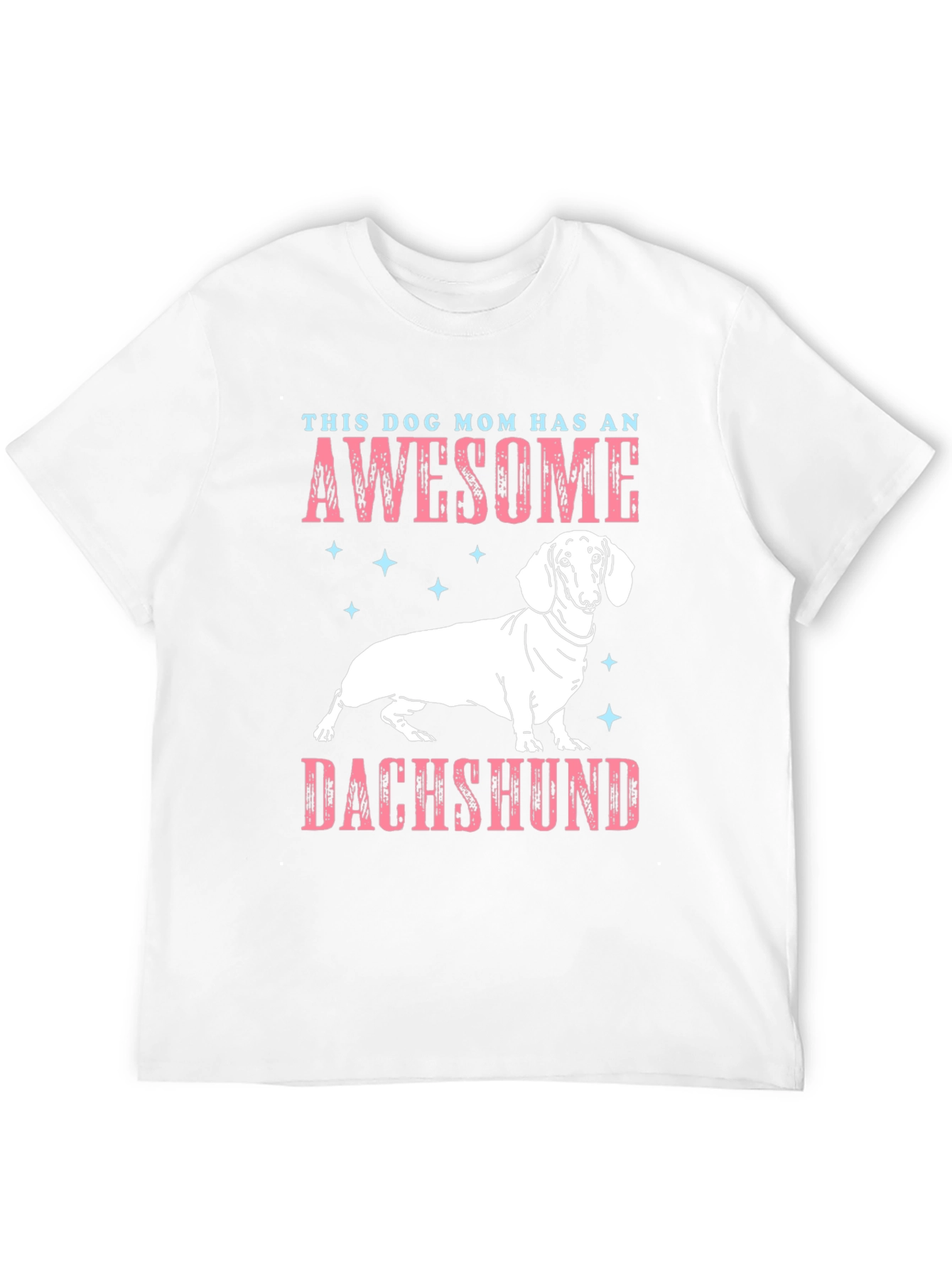 Awesome Dachshund Dog Mom Graphic Tee