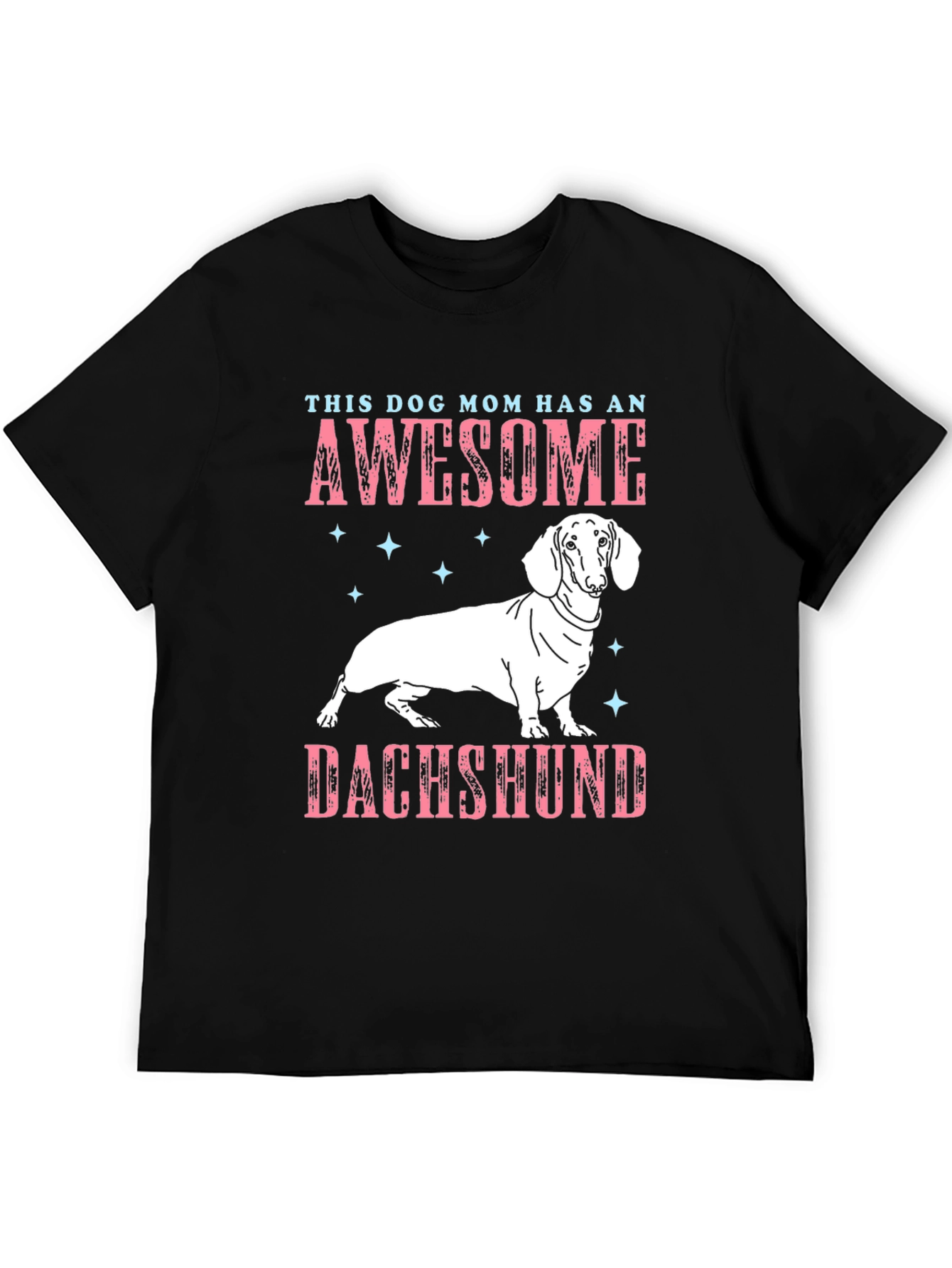 Awesome Dachshund Dog Mom Graphic Tee