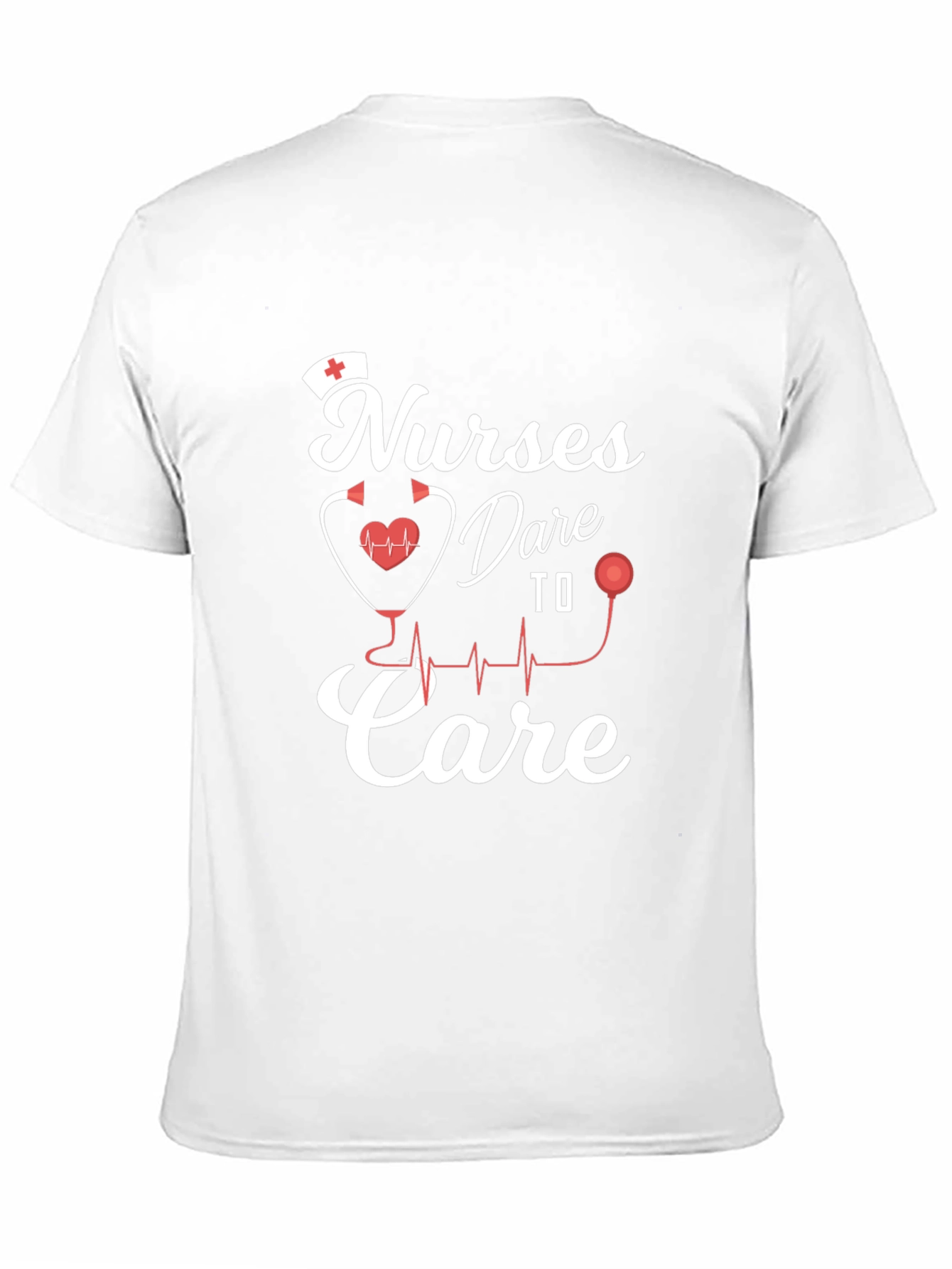 Nurses Dare to Care Black T-Shirt