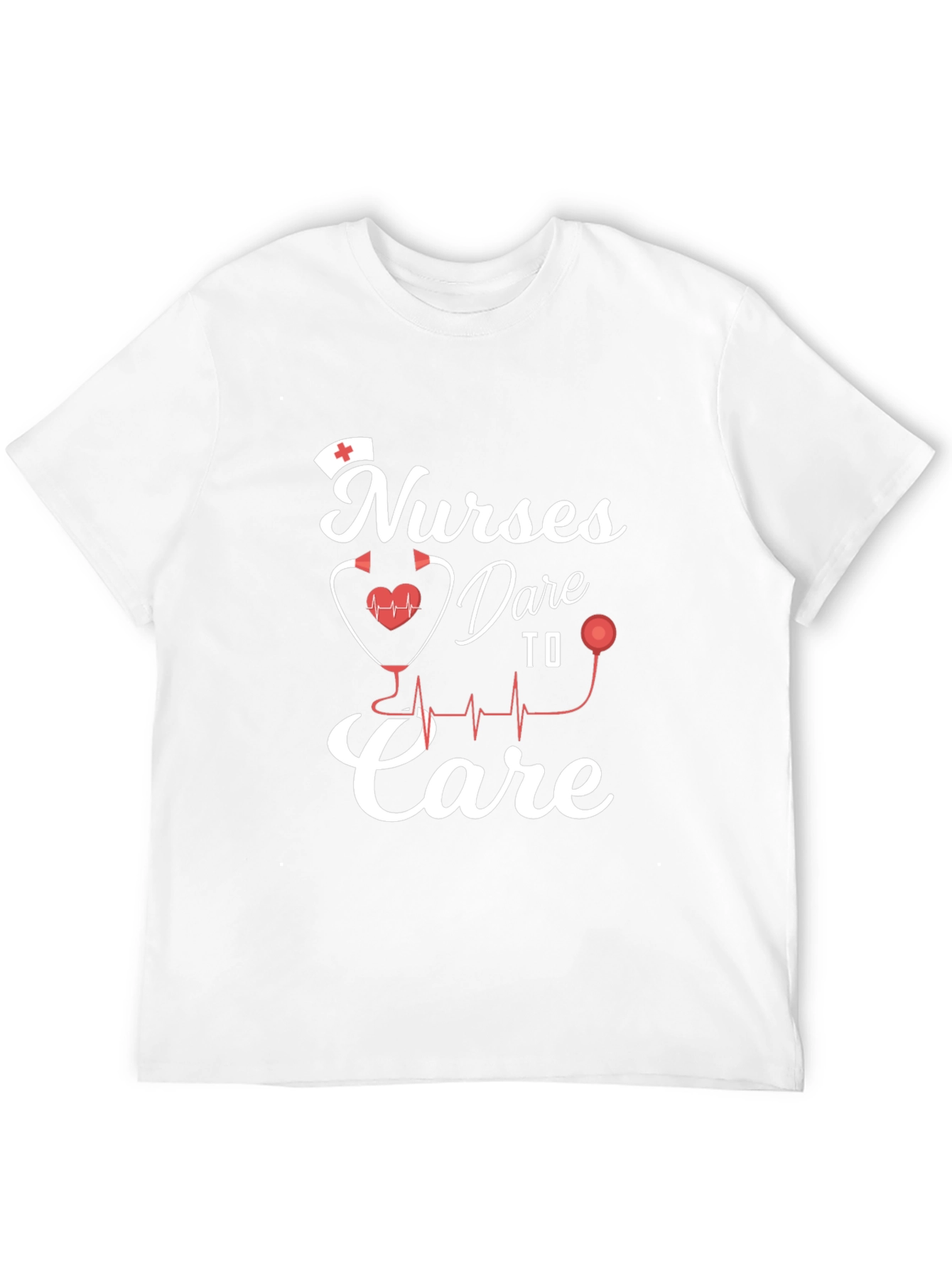 Nurses Dare to Care Black T-Shirt